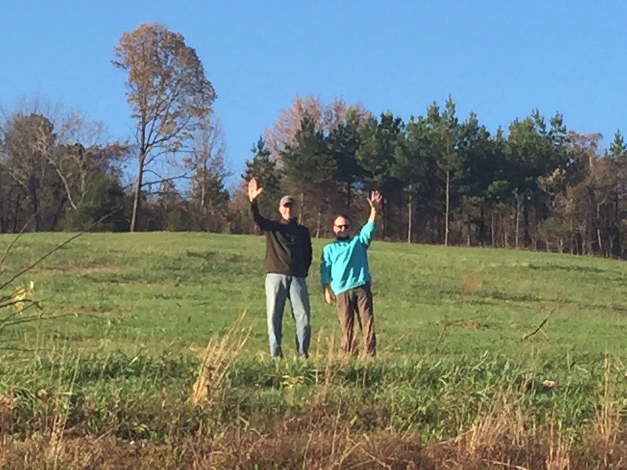 1. Paul & Stan in Afton South Vineyard.JPG