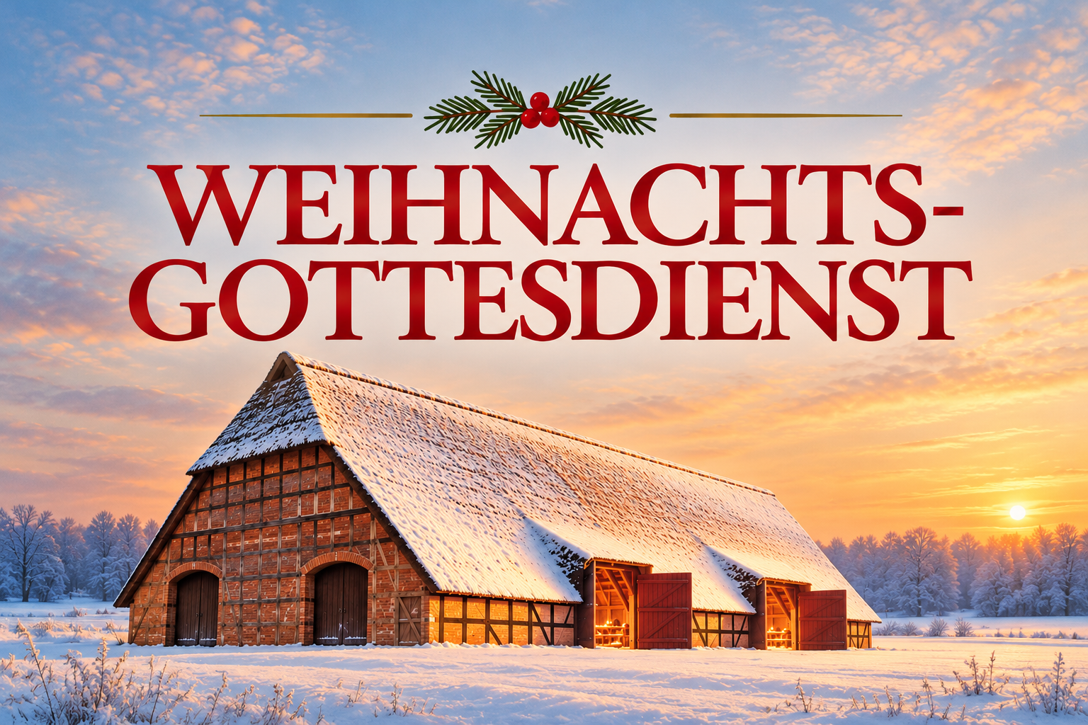 WEIHNACHTSGOTTESDIENST