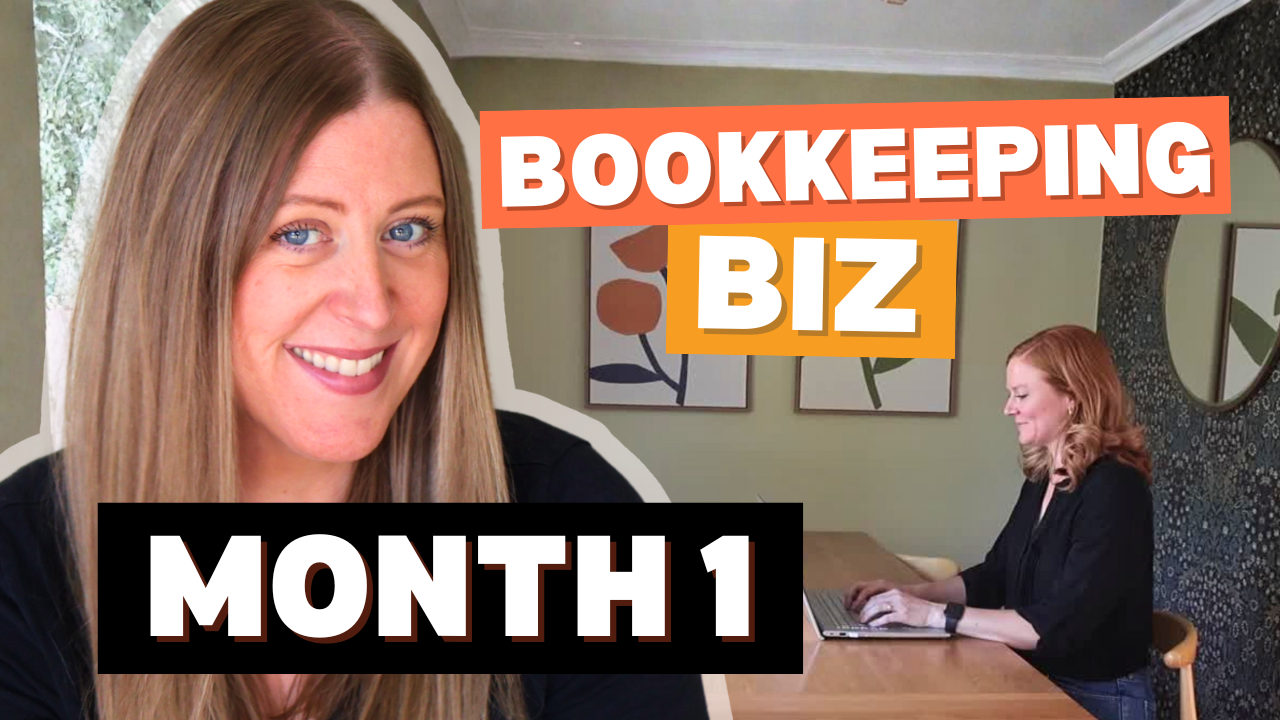 Bookkeeper Startup: Month 1 of starting a bookkeeping business (step-by-step from scratch)