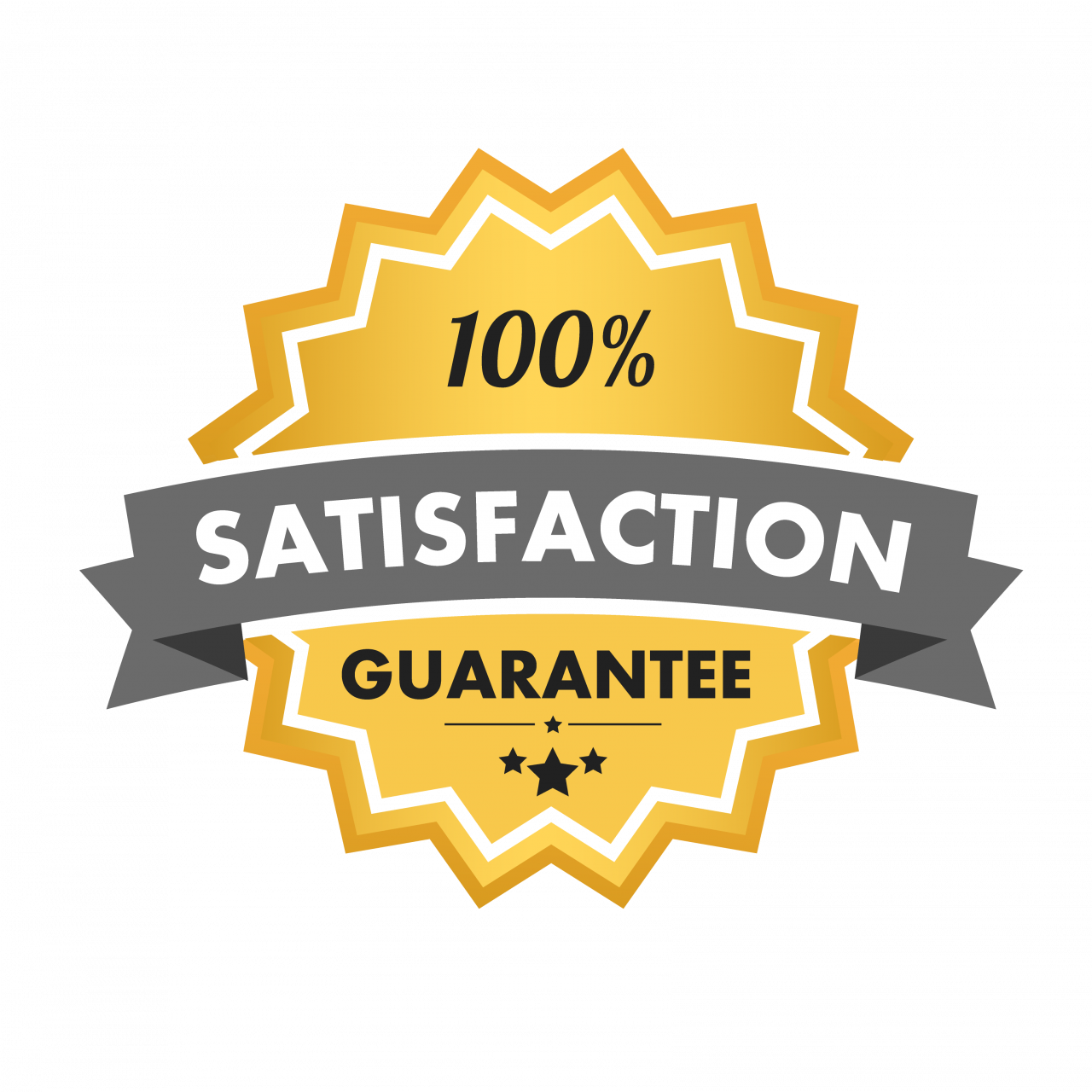 100% guarantee on the course if not satisfied in 30 days