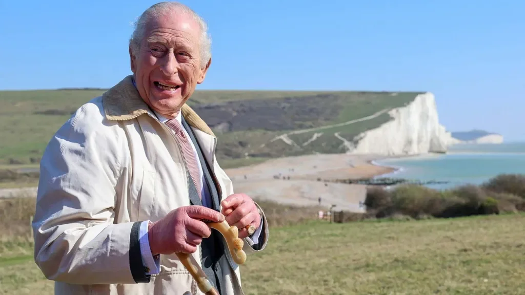 BBC — King opens world's longest coastal path around England