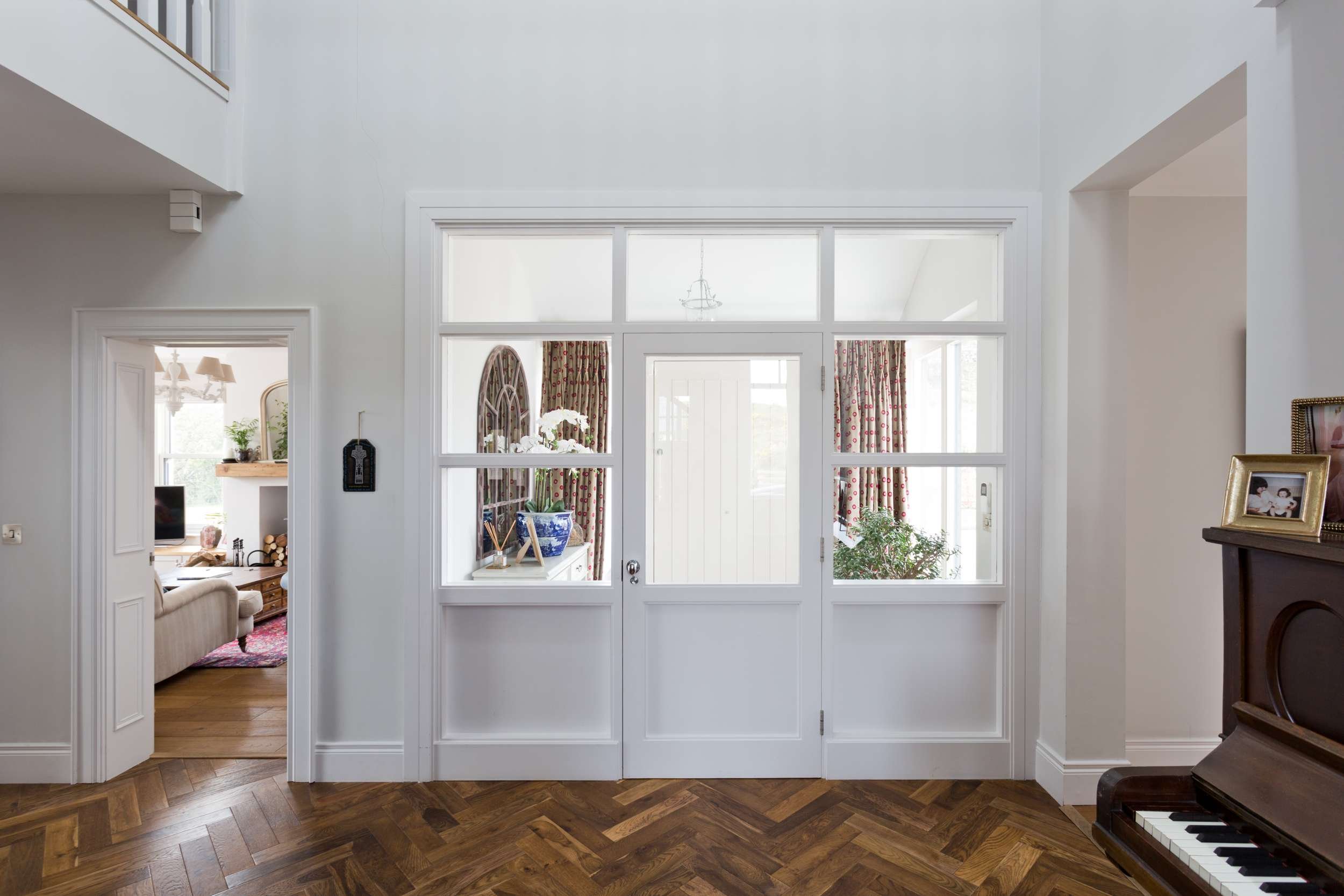 hallway to classic new build house design by McNulty Smyth Associates