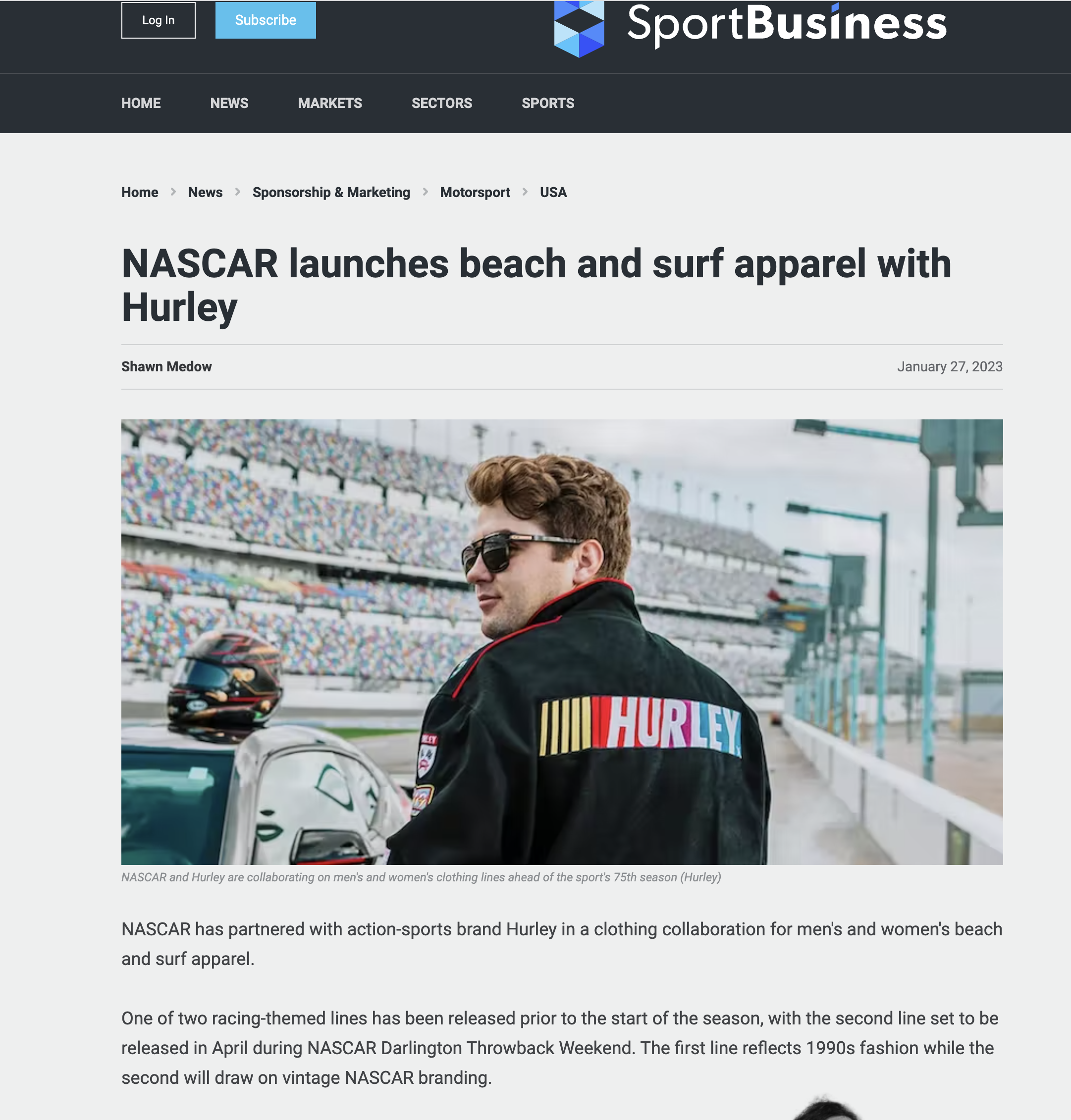Sport Business- Jan 27, 2023