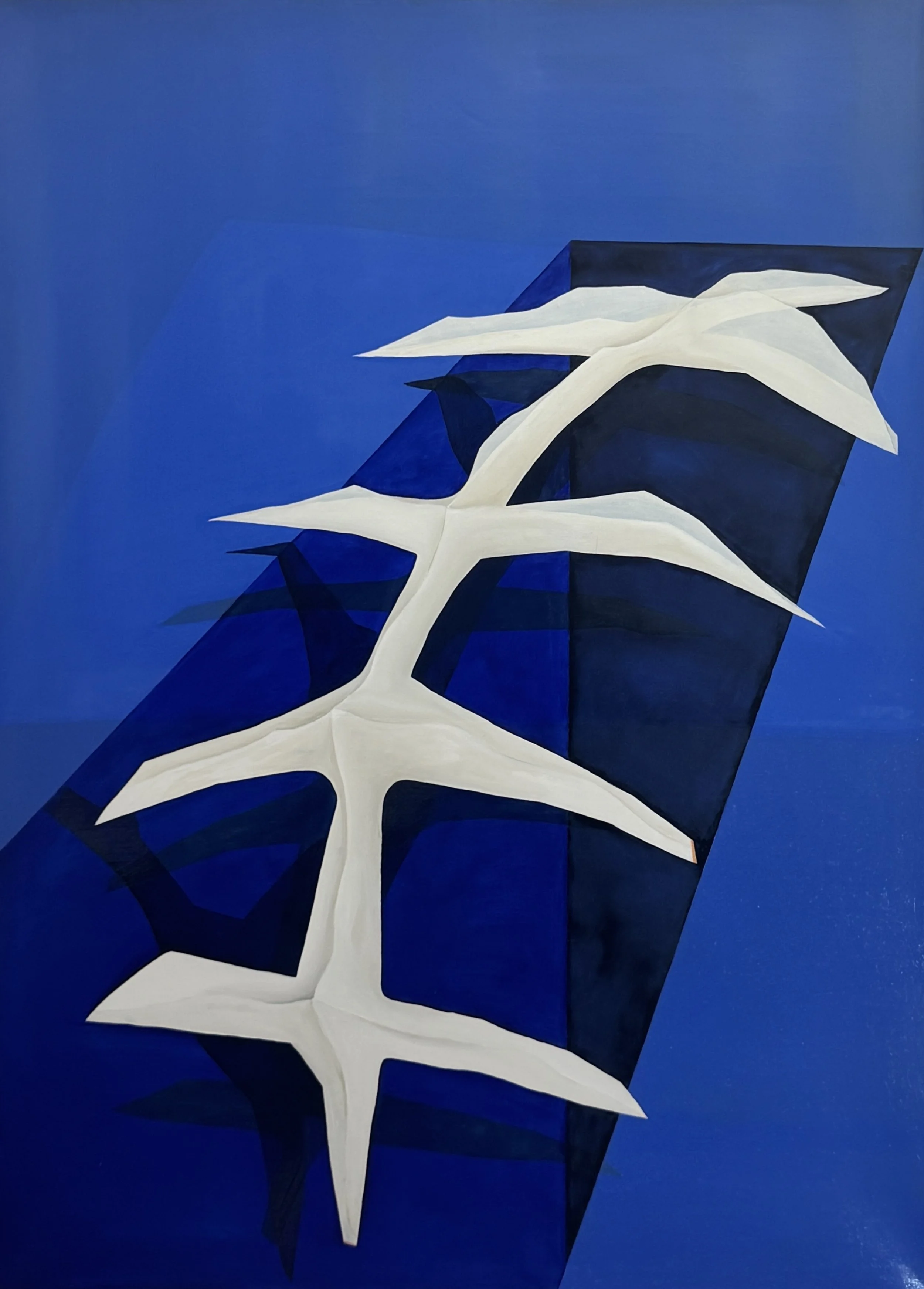 Perpetual Machine, oil on canvas, 56 x 40 '', 2025