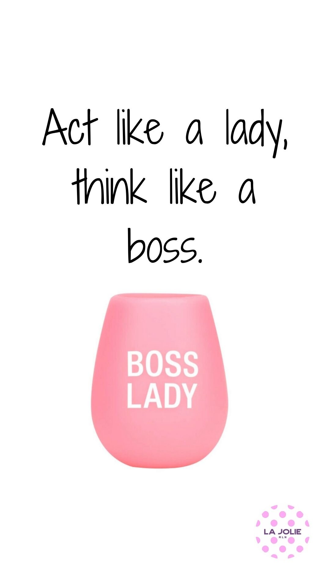 Boss Lady Silicone Cup