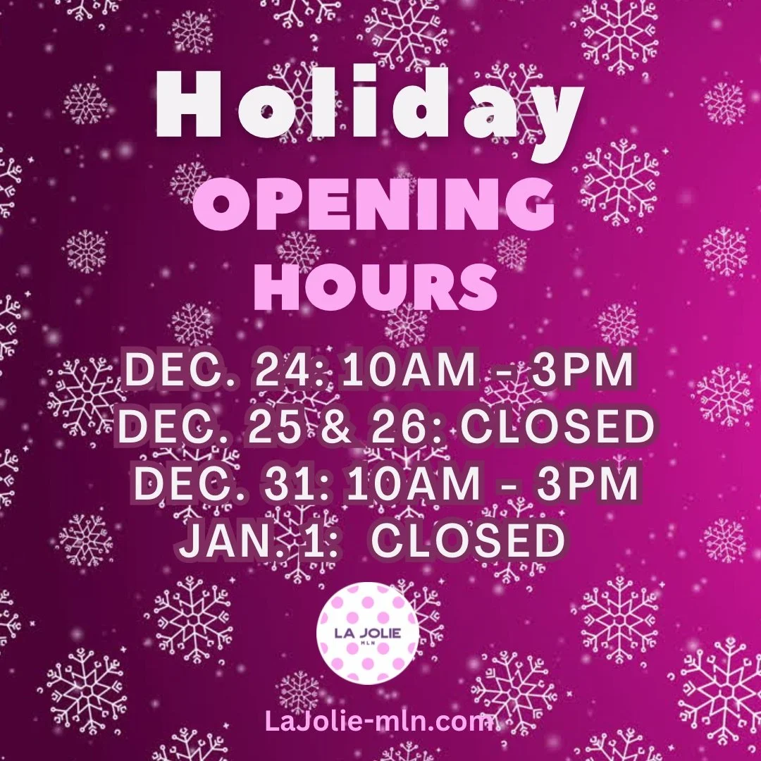 Holiday Hours!