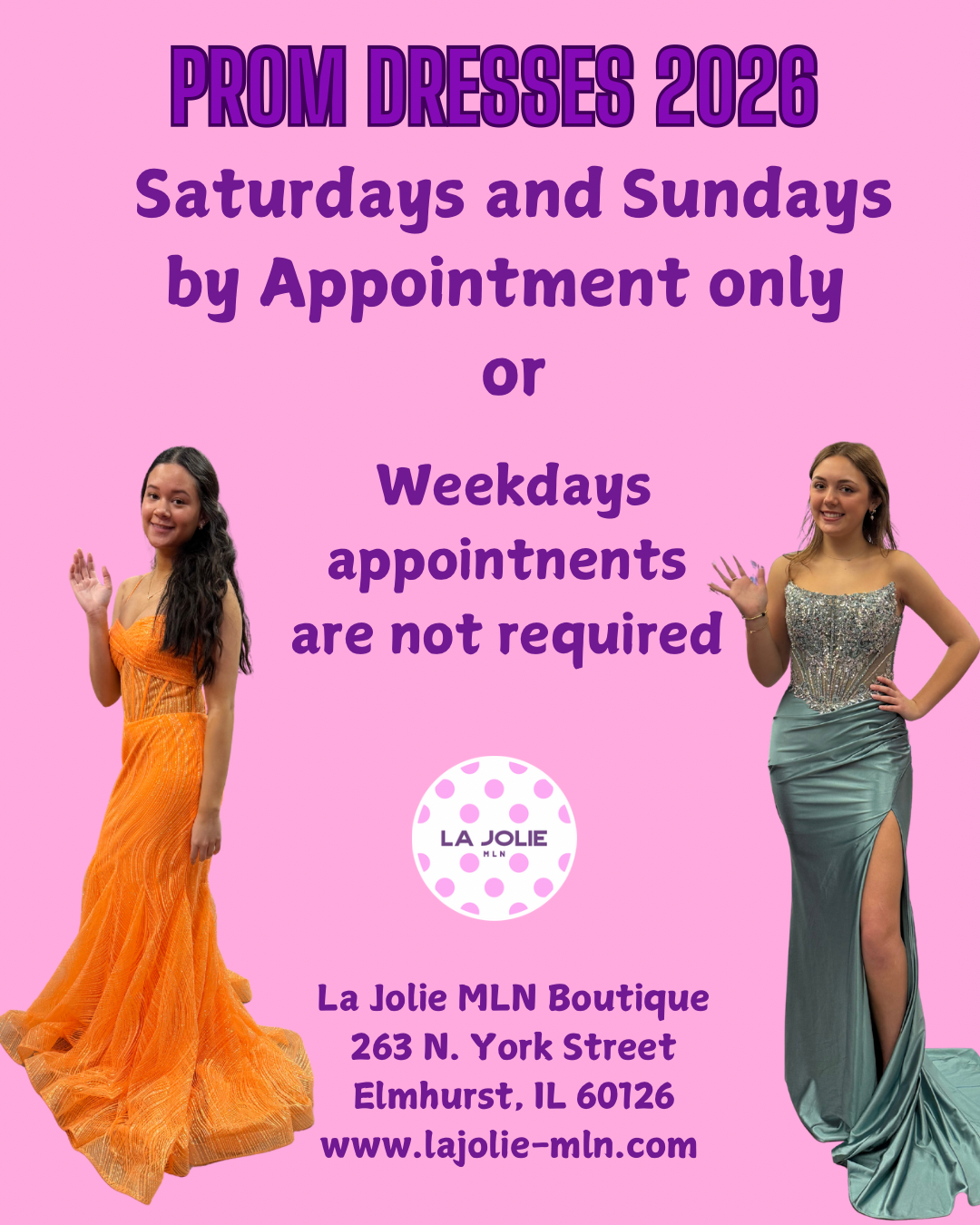 Weekend Appointments Alert!&nbsp;