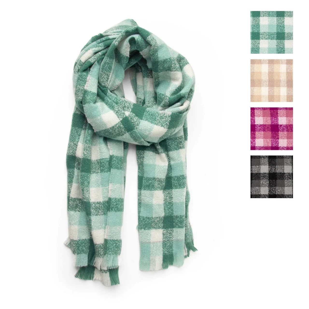 Britt’s Knits Sweater Weather Oversized Scarf- Teal