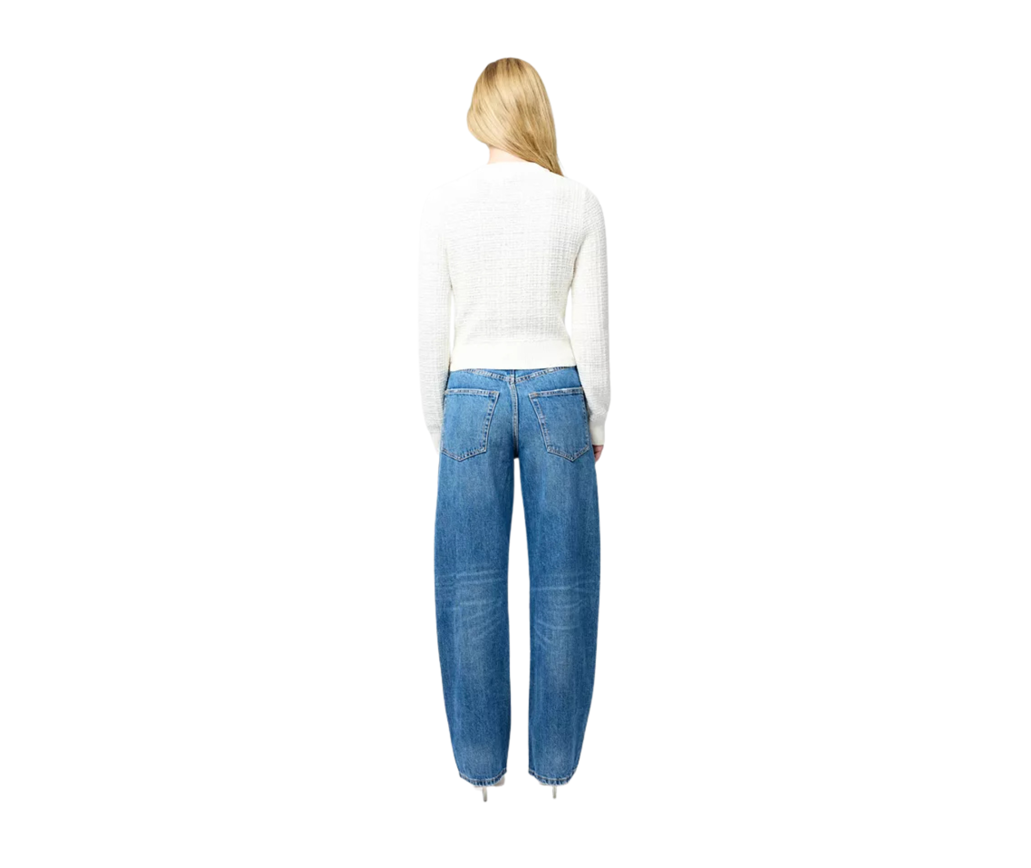 FC Lurex Tweed Knit Cardigan Sweater3.png