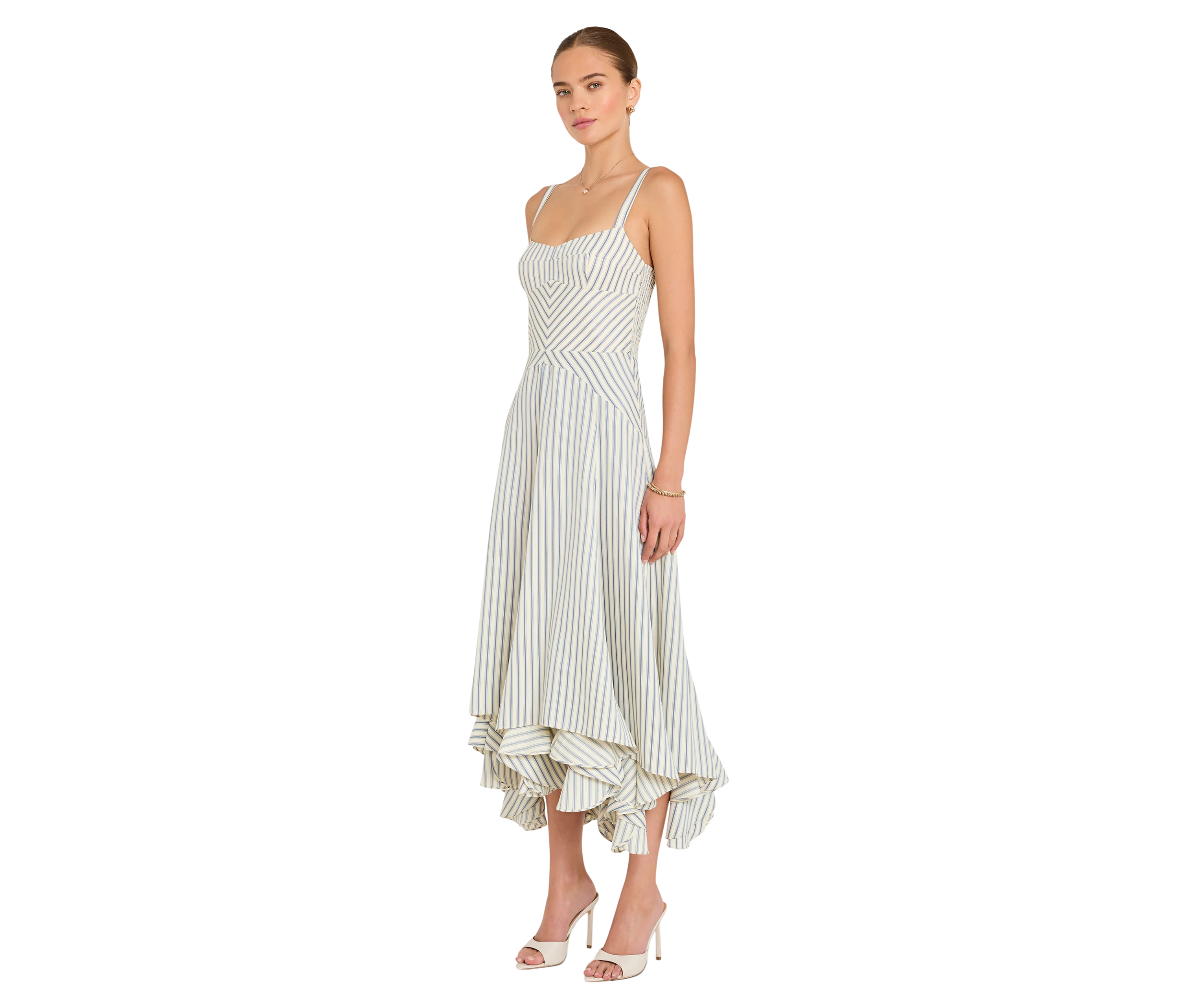 AU MONTEREY DRESS IN OXFORD STRIPE SIDE.png