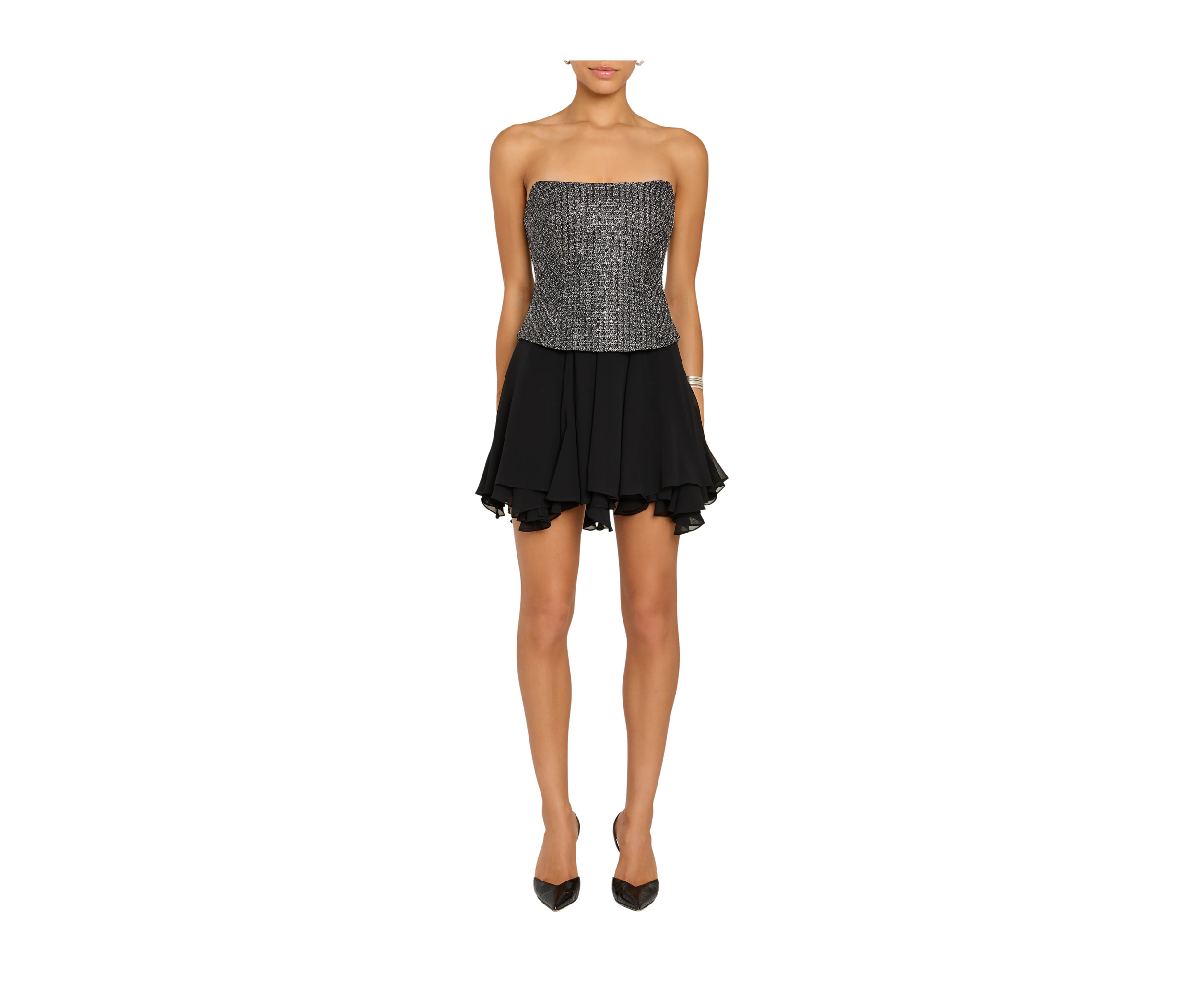 AU Airess Dress in Clarkson Tweed