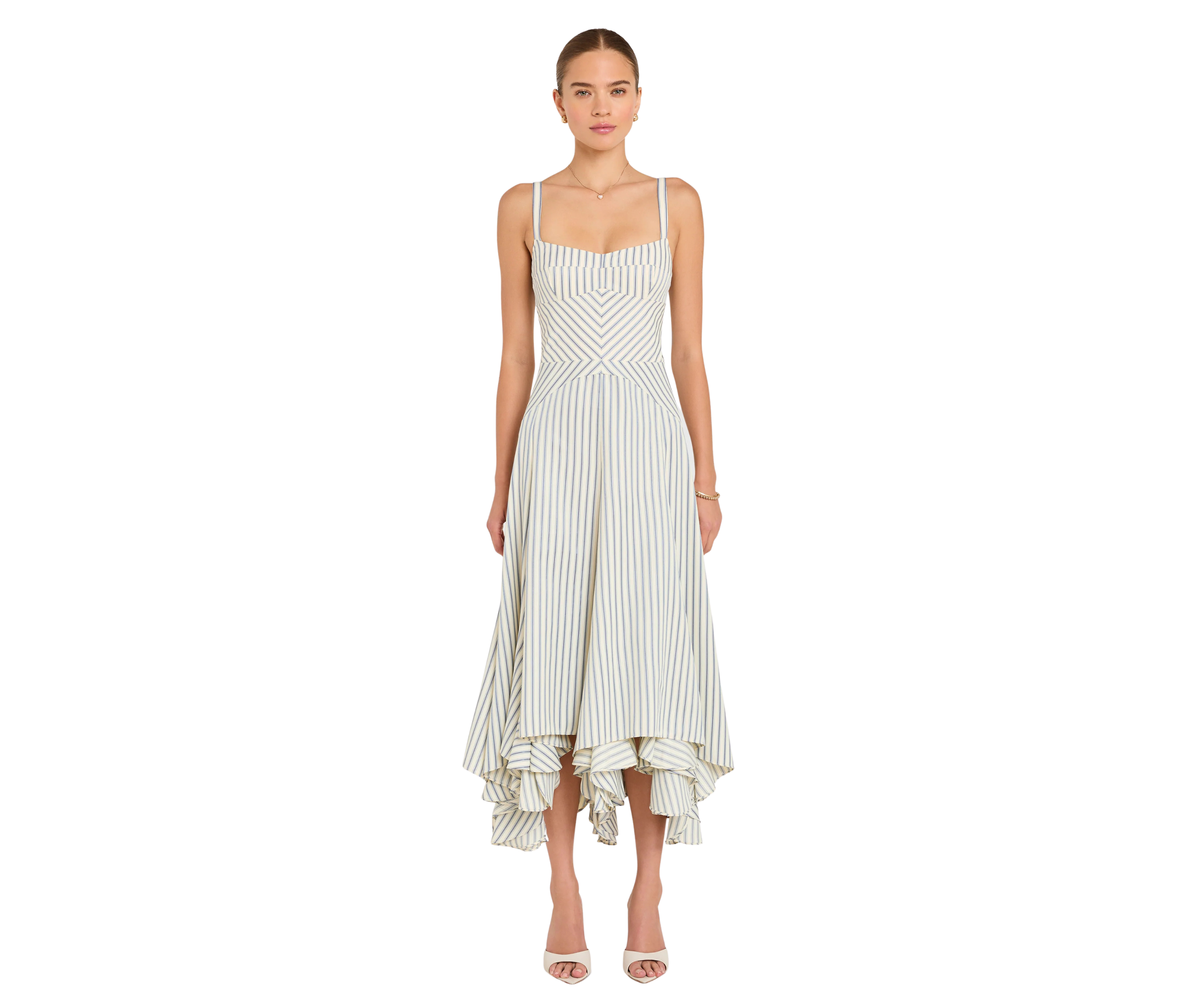 AU MONTEREY DRESS IN OXFORD STRIPE.png