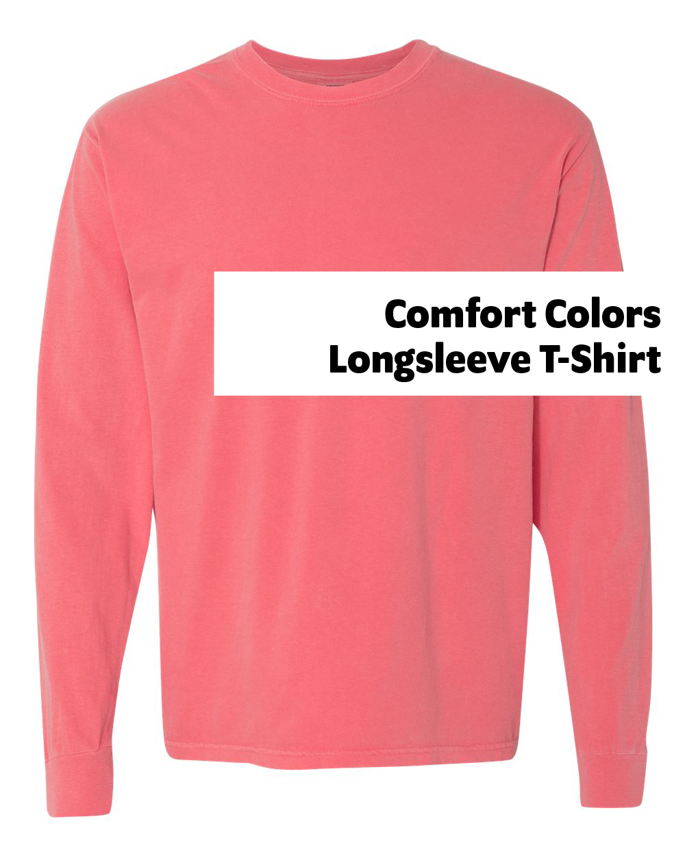 Comfort Colors® Heavyweight Long Sleeve T-Shirt
Vintage style with unmatched comfort. Garment-dyed for a soft, lived-in feel that's perfect for premium branded apparel, fall events, and retail-inspired designs. Browse colors and live inventory.