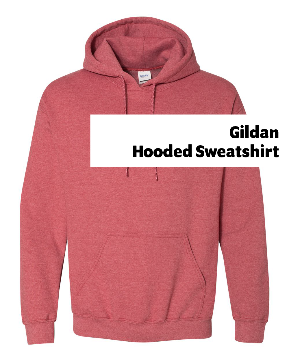 Gildan Heavy Blend™ Hooded Sweatshirt
The go-to hoodie for fall. A customer favorite for businesses, schools, teams, and events. Browse dozens of colors and live inventory.
