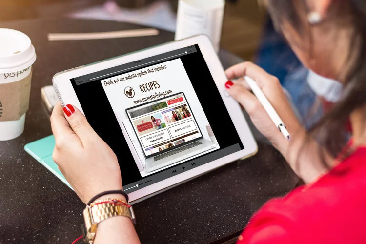 motion graphic video for social media, click on image to view 