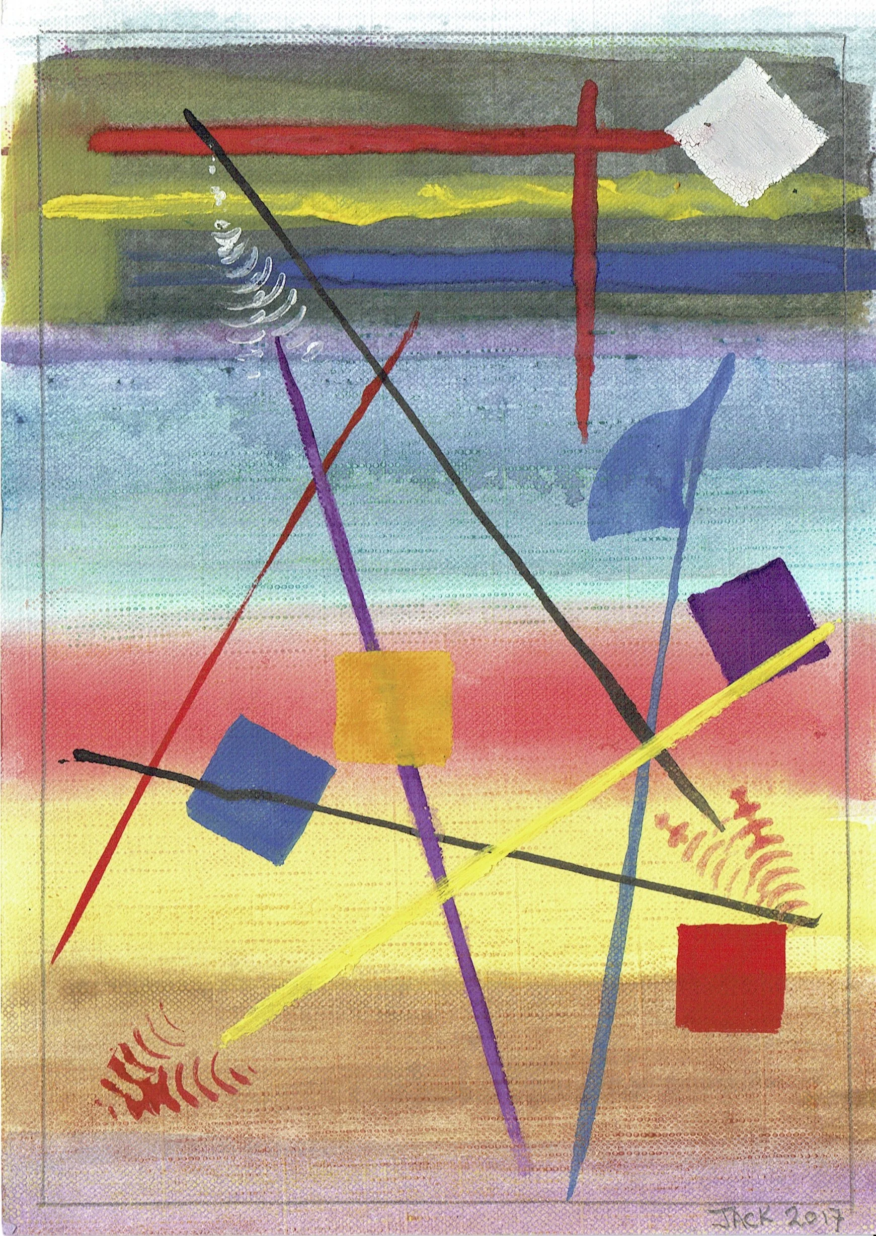 Flag Abstract
