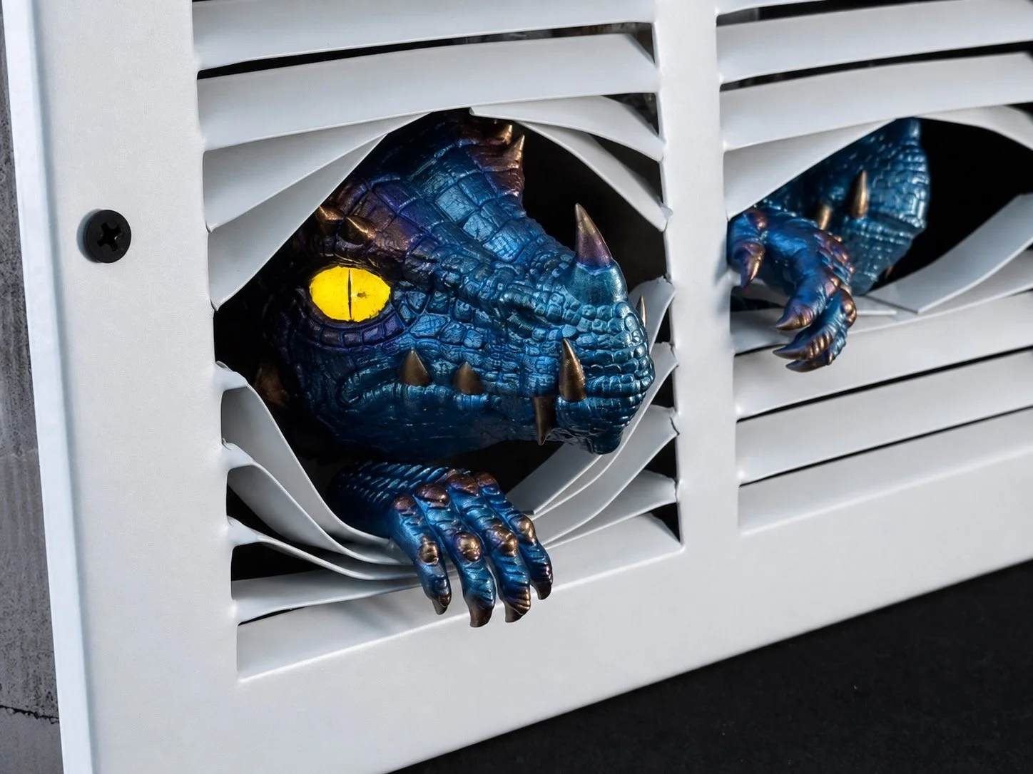 Vent Dragons | Light-Up Dragon Wall Sculpture