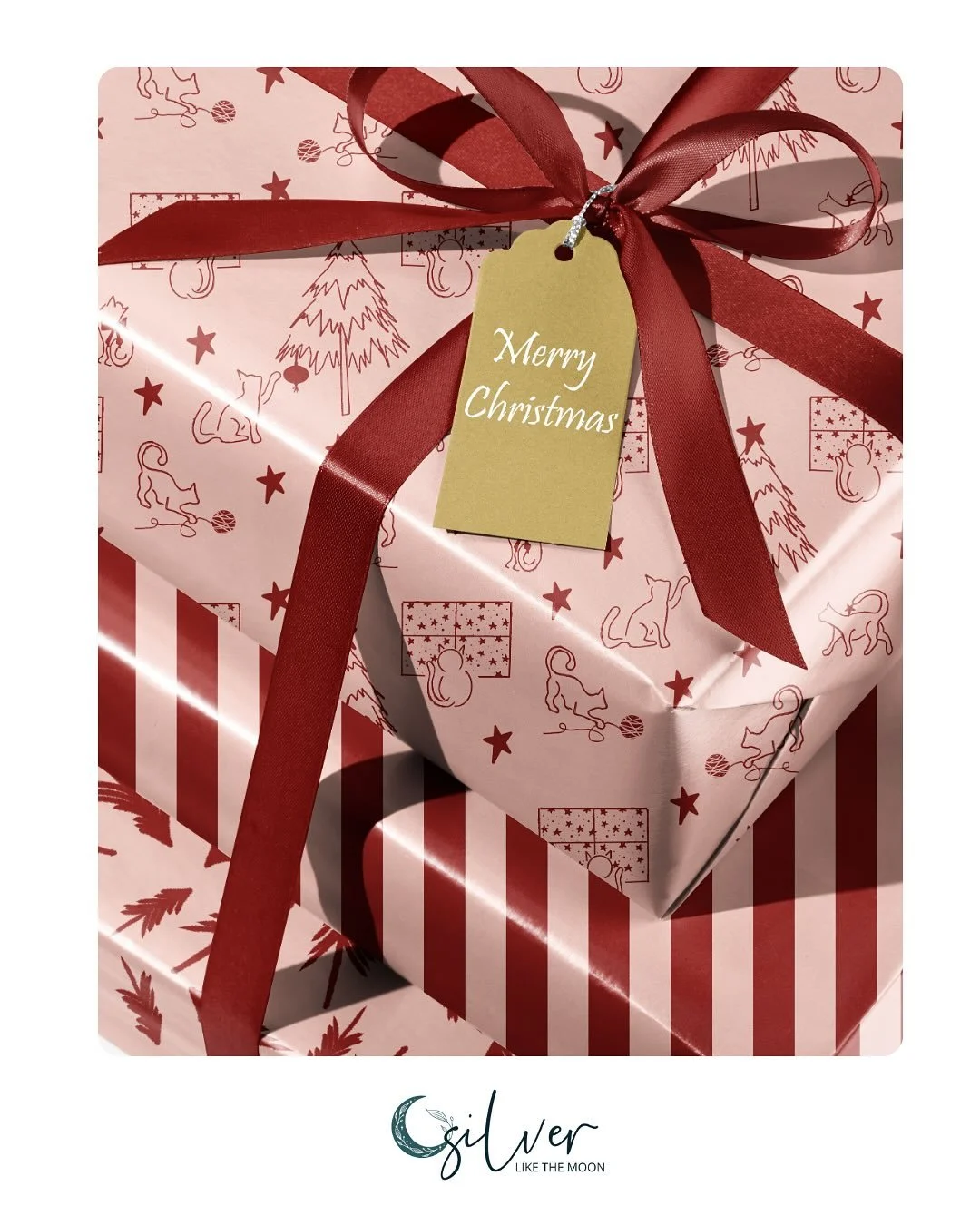 The Home for Christmas Collection is available on my Spoonflower Fabric Shop (link in bio) and upon request as wrapping paper (DM me for options and pricing). I also have cheater quilt pattern available that coordinates with all patterns for backing 