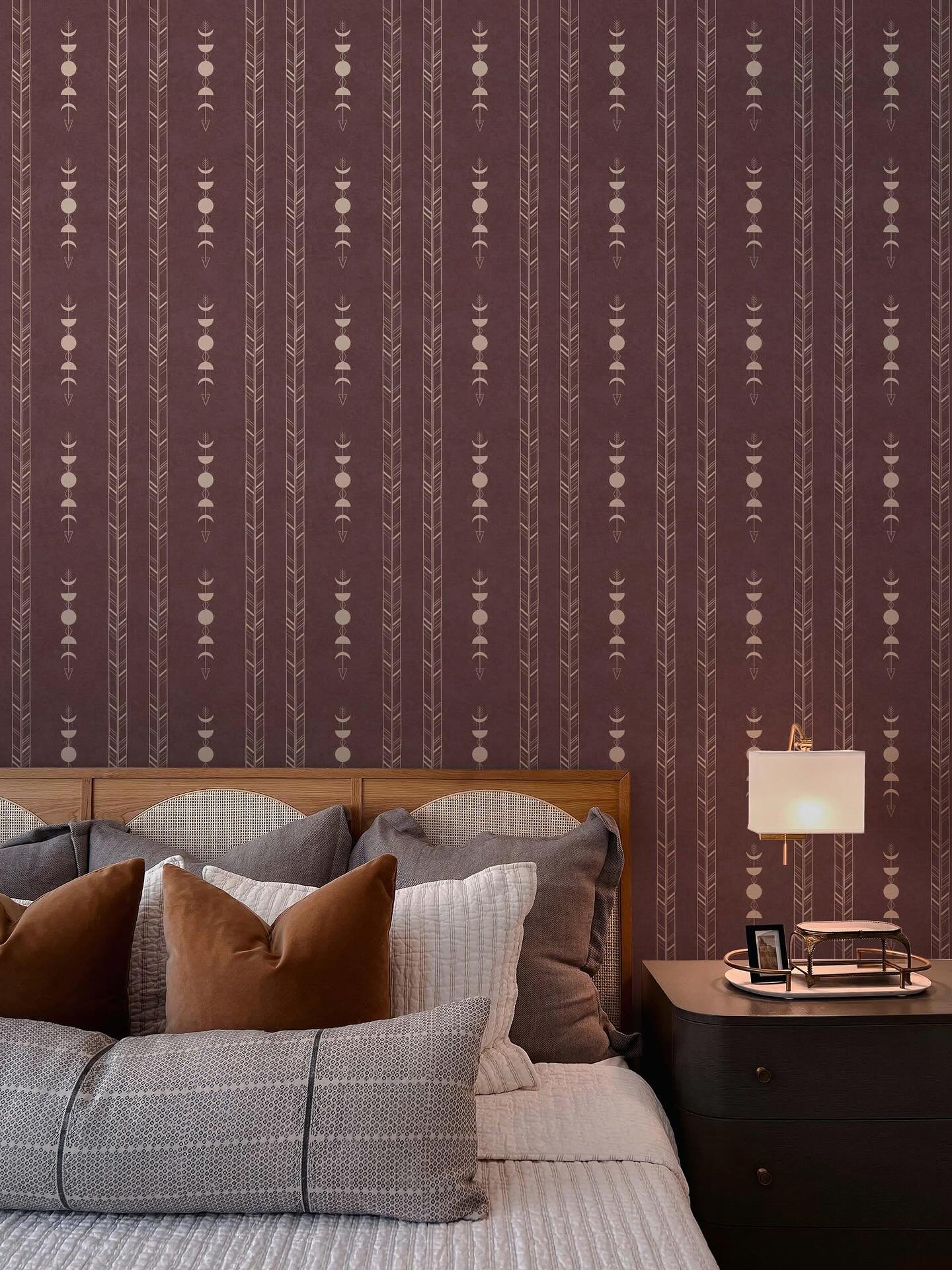 These two patterns are my most liked and favorited so I created several more colors for each! Larger scale as well. Available through my Etsy and Spoonflower Shops! #bohohome #bohemienstyle #horses #horsewallpaper #western #southwestern #ranch #utahh