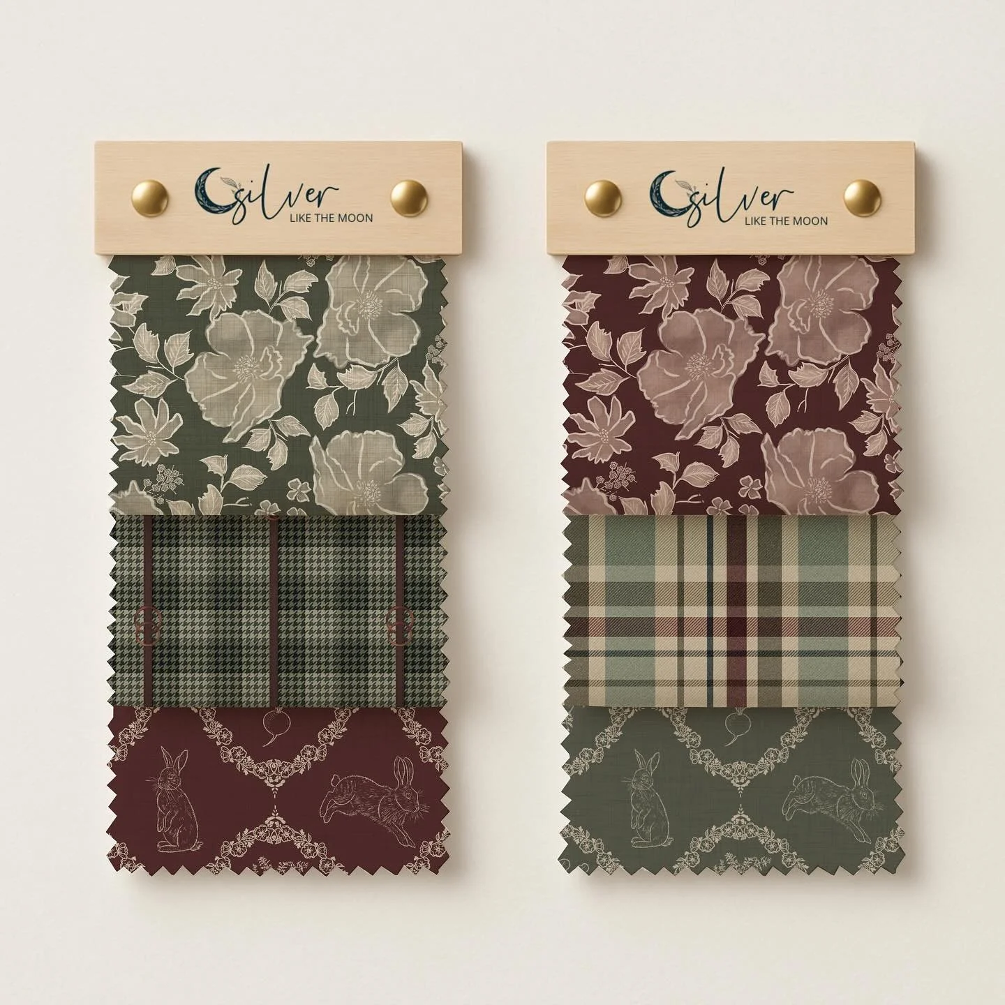 So many possibilities and ways to layer! I will be posting a full blog with all the paint colors that coordinate with these new patterns as well as where you can find and purchase them.