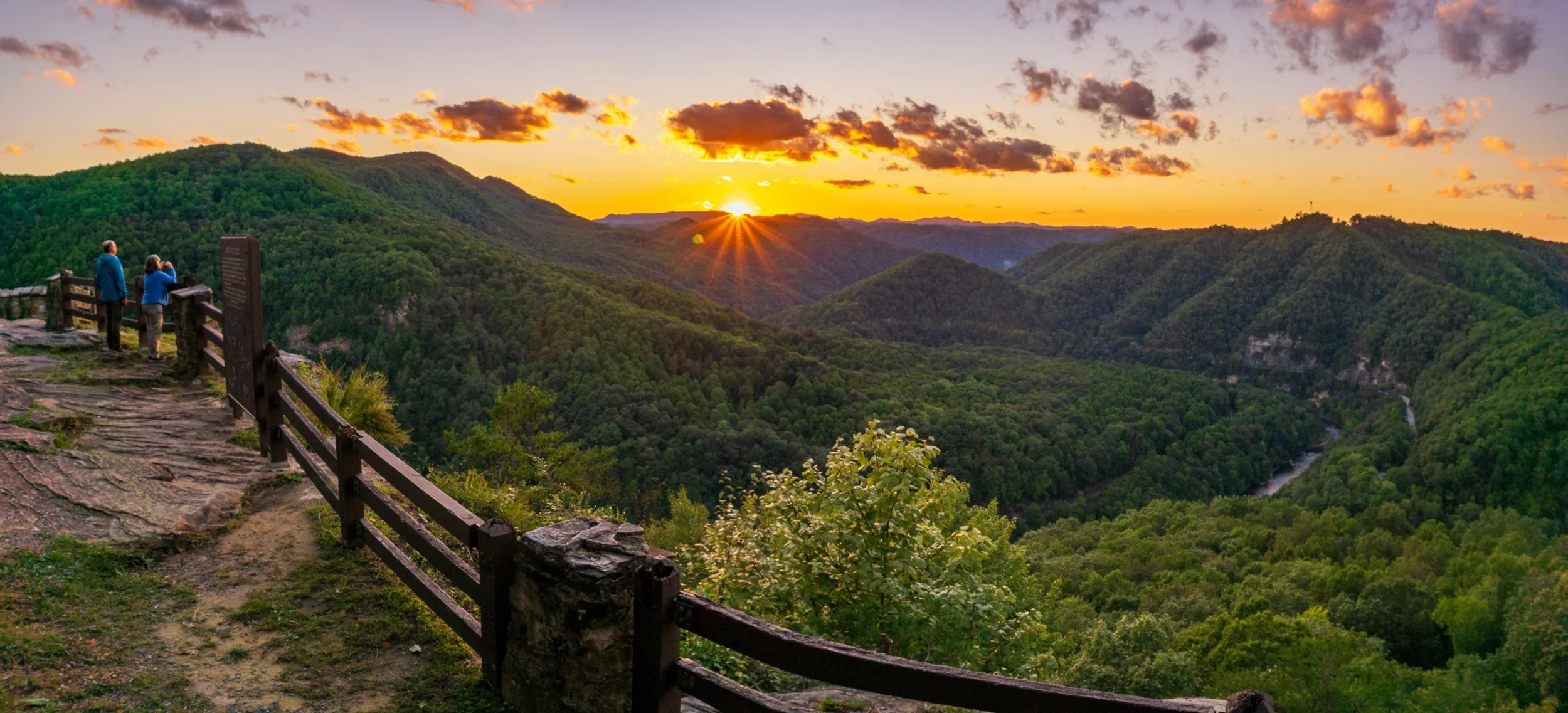 Sunset at Stateline Overlook