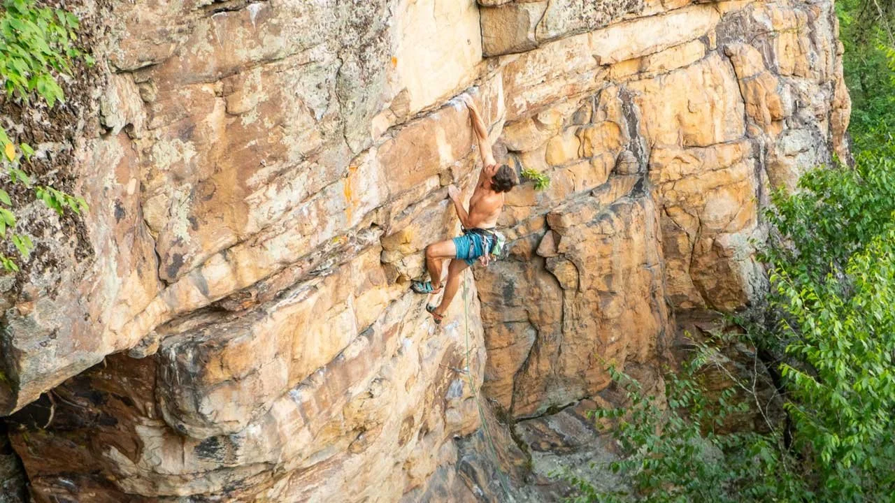 Breaks Interstate Park Rock Climbing