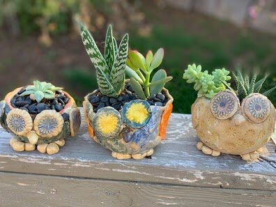Owl Flower Pot Kit