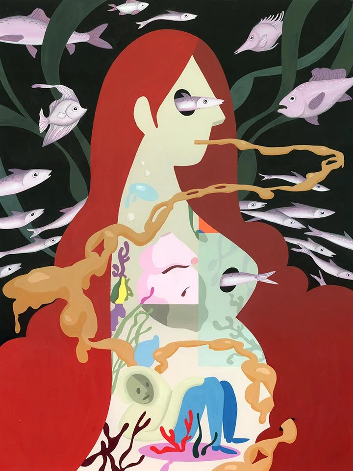 Umbilicus | Gouache, 2025
