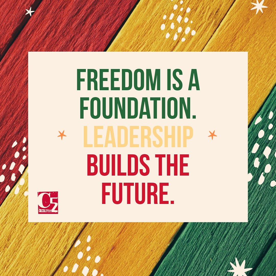 Today, we honor Juneteenth&mdash;the day that marked the end of slavery in the United States and a powerful reminder of the long and ongoing fight for freedom, justice, and equity.

At C5LA, we know that equity doesn&rsquo;t end with access, it grows