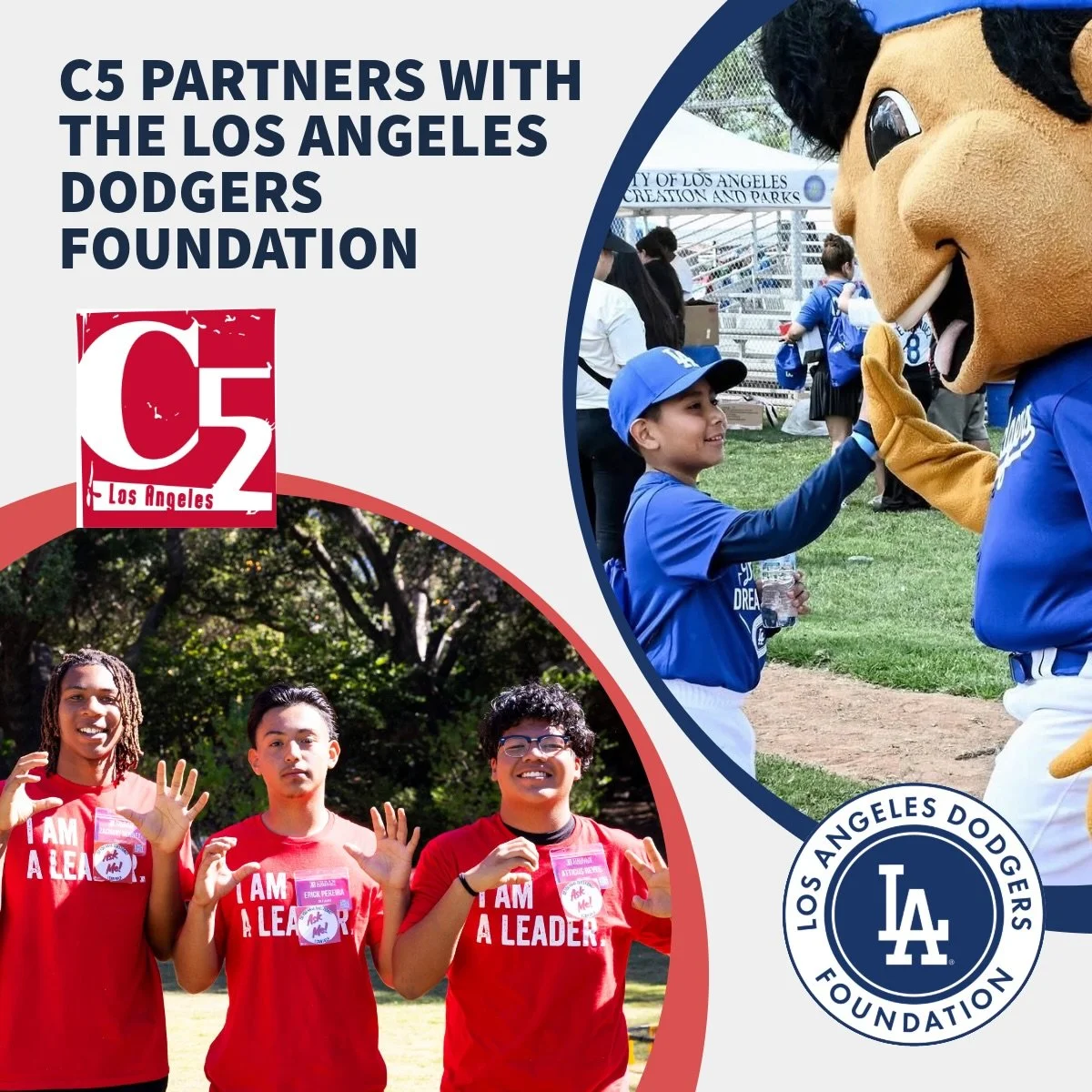 We&rsquo;re excited to announce our new partnership with the Los Angeles Dodgers Foundation ⚾💙

Together, we&rsquo;ll be collaborating on this season&rsquo;s Dodger Days and Career Accelerators -  initiatives that serve the broader Los Angeles commu