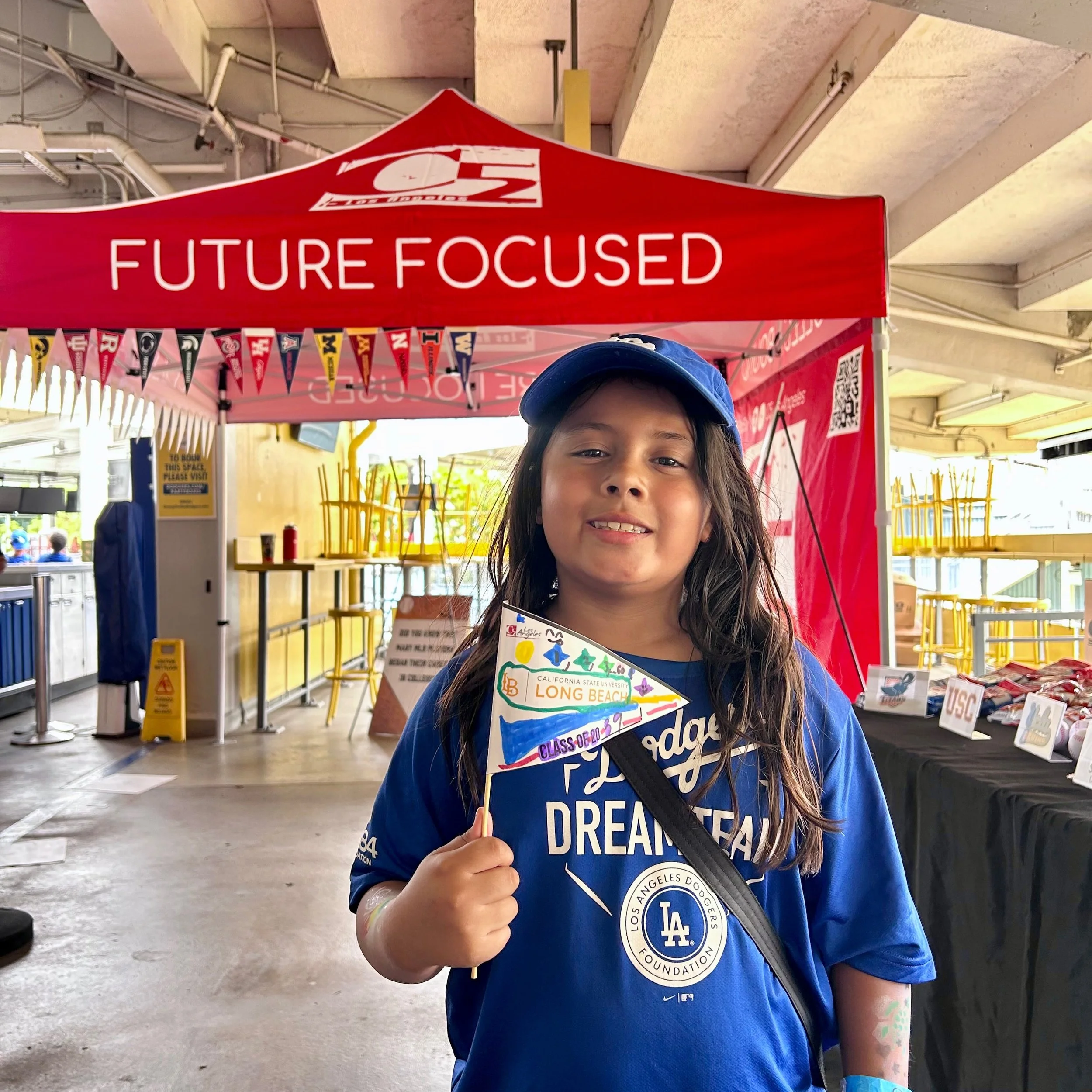College exposure can start at any age, and sometimes, it begins with one conversation that helps a young person imagine what&rsquo;s possible. 🎓💙

We were proud to join the Dodgers Dreamteam PlayerFest, where thousands of young athletes and their f