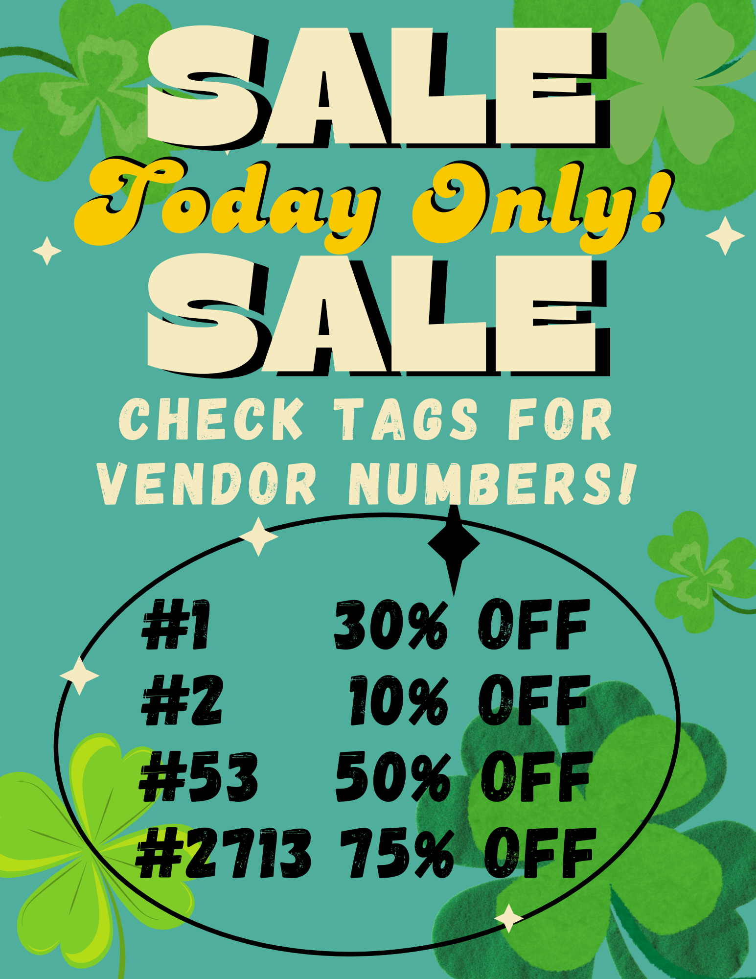 Big Summer Blow Out Sale!