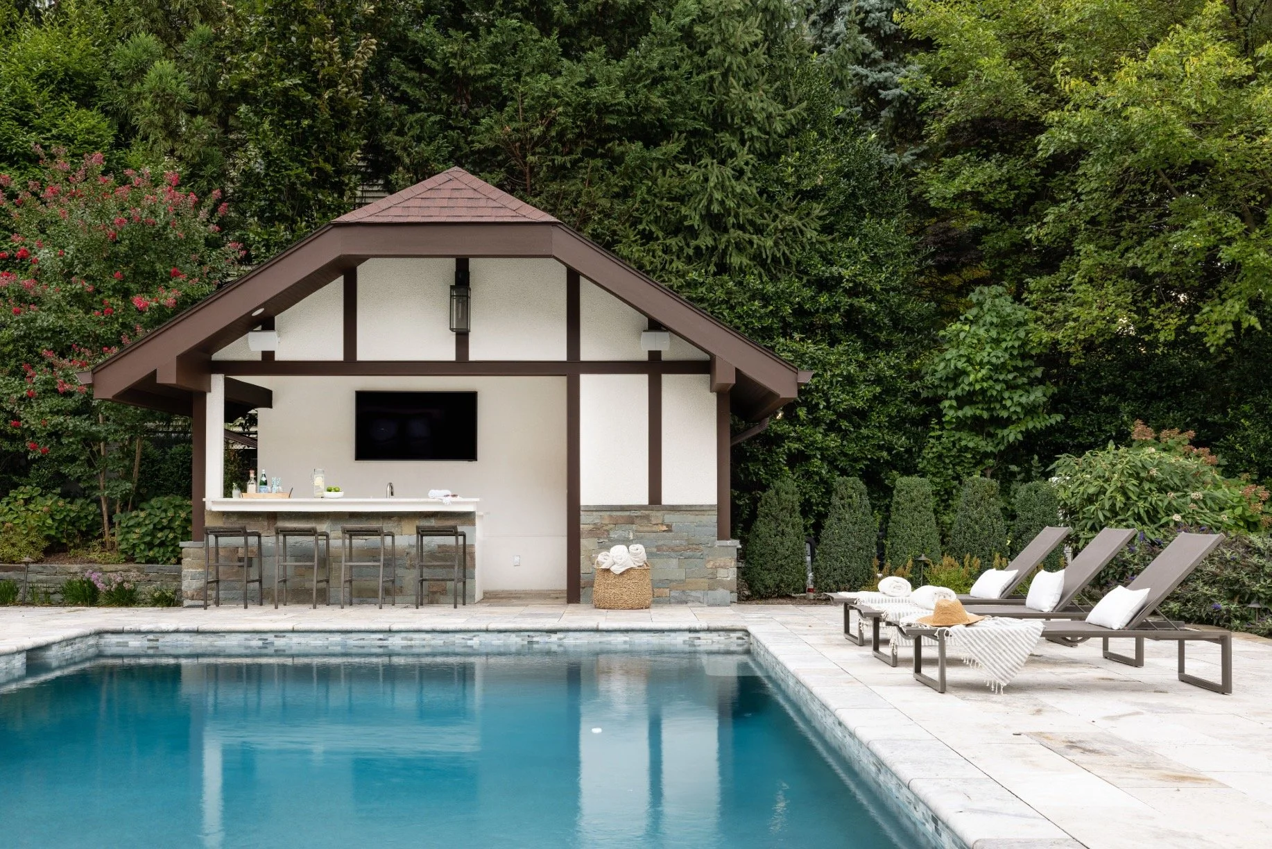 Is anyone else ready for some outdoor living?

It's never too late to expand your home's living space to take advantage of the warm days ahead. 

Sharing more of this fantastic poolhouse very soon. 

For more on this project and others visit Policano