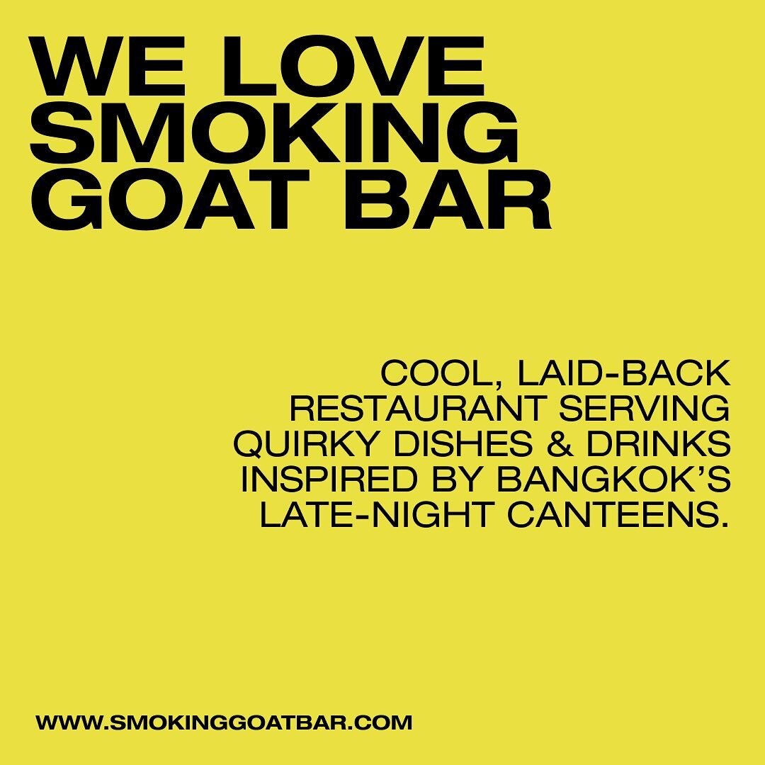 We ❤️ Smoking Goat
@smokinggoatbar 

#localloves #shoreditch #foodstagram #zh