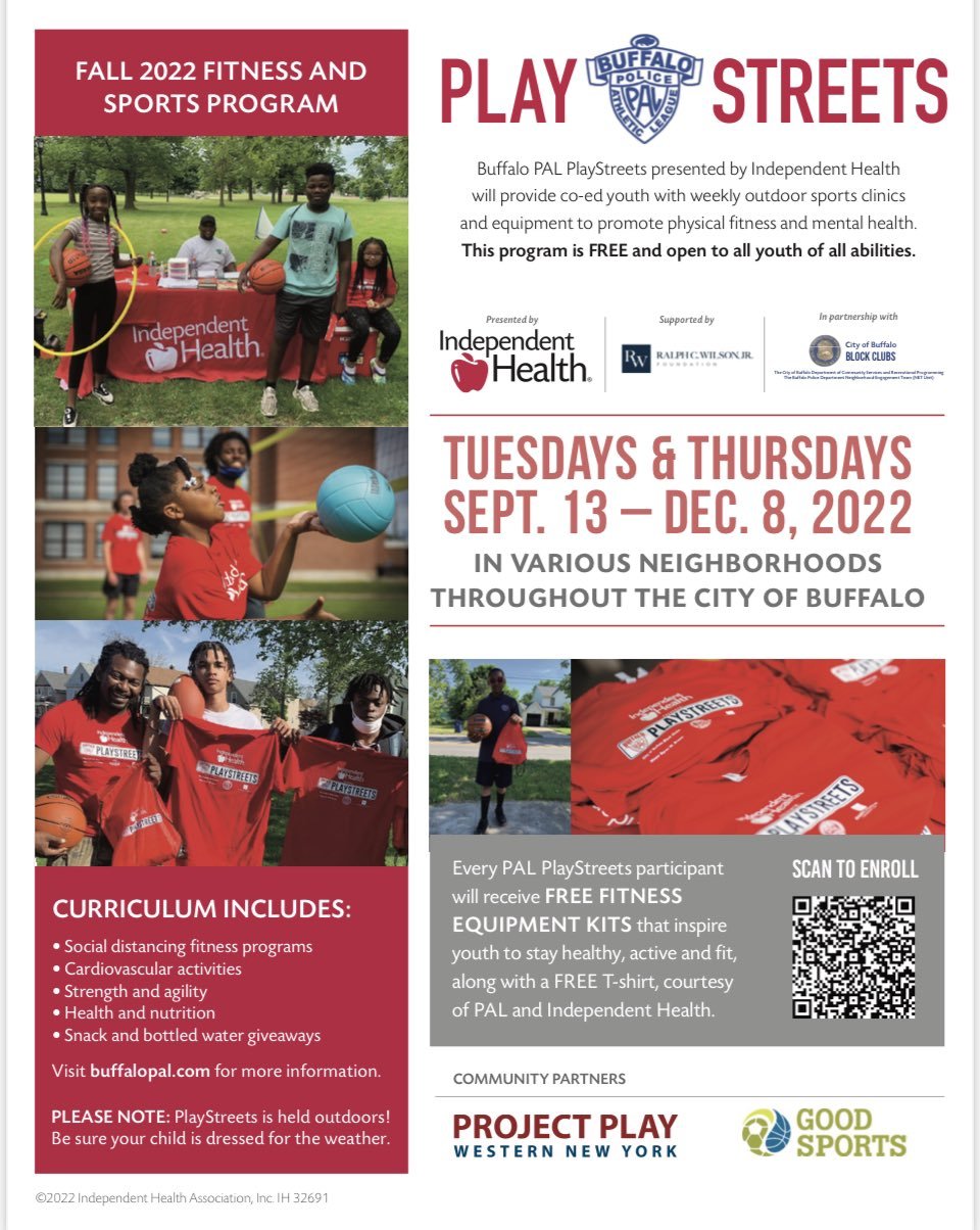 Buffalo PAL PLAYSTREETS — Project Play WNY
