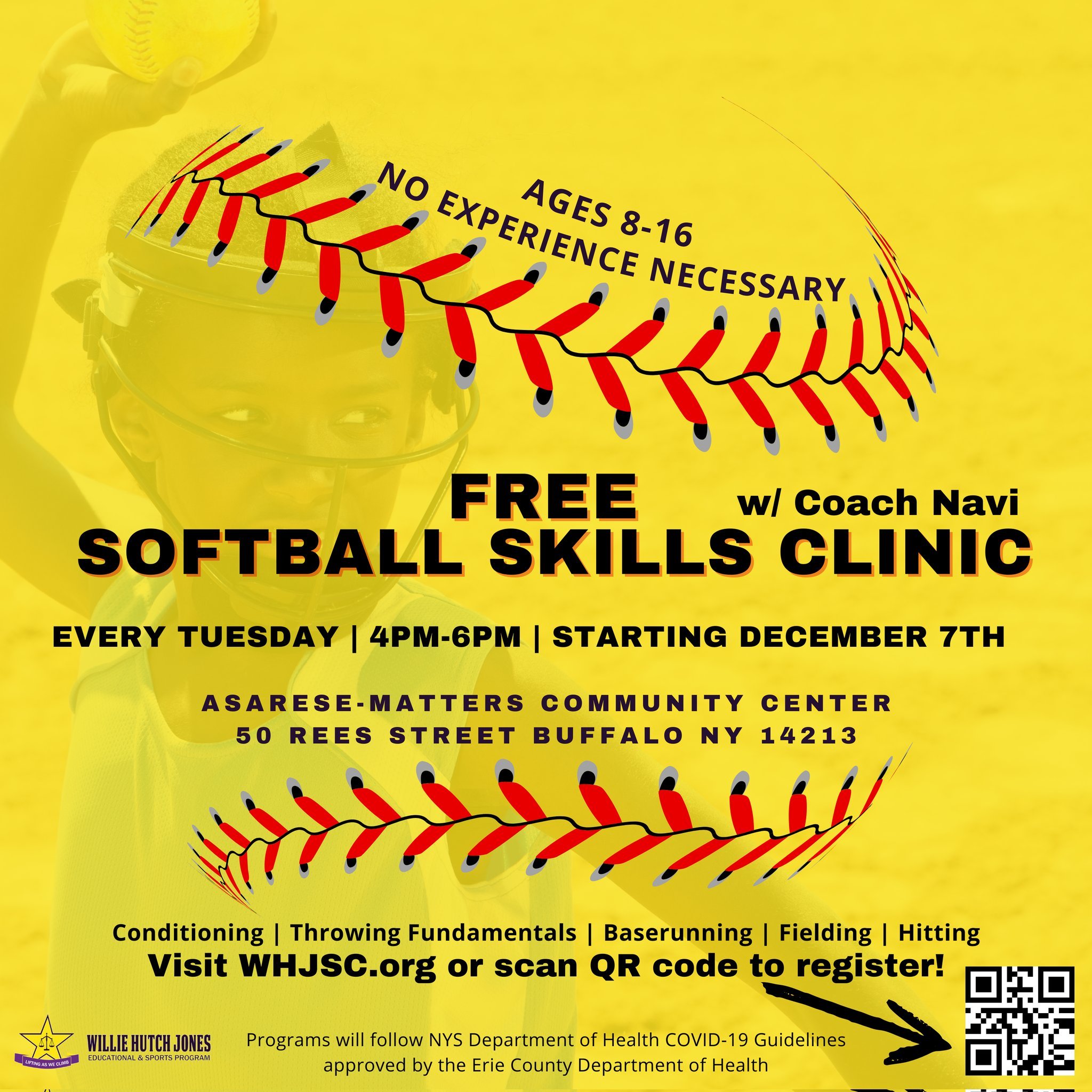 Softball Skills Clinic — Project Play WNY
