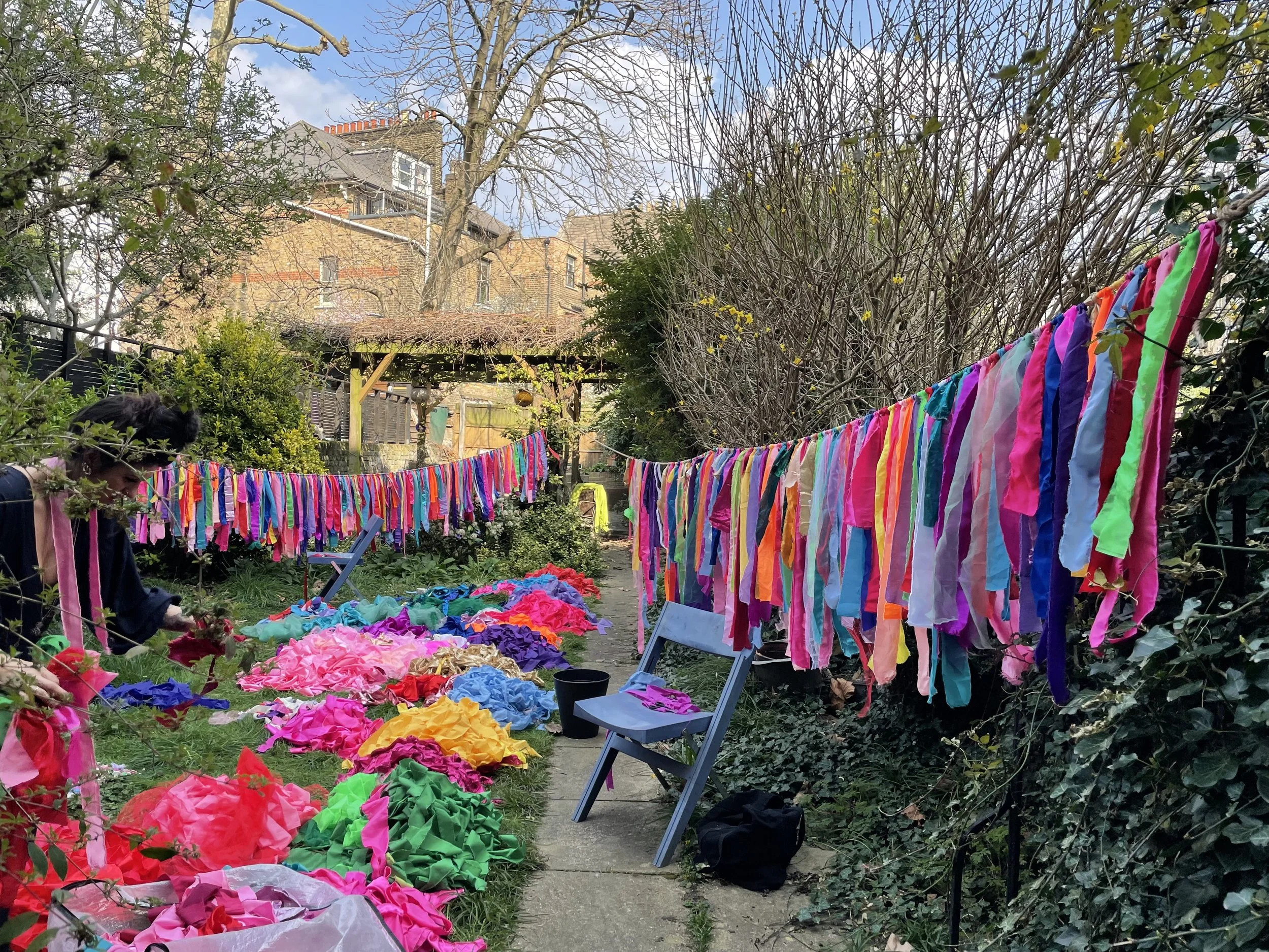 The Story Behind Our Upcycled Fabric Buntings