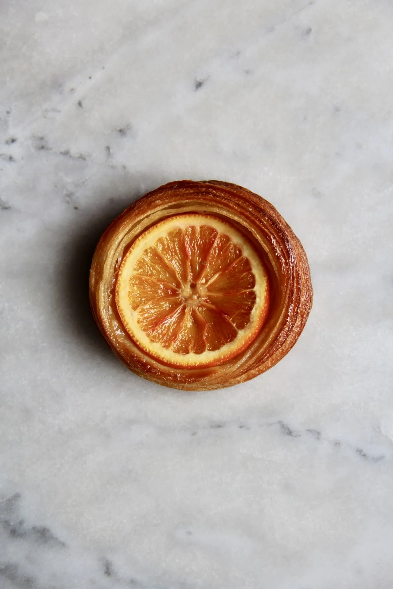 Orange Pastry