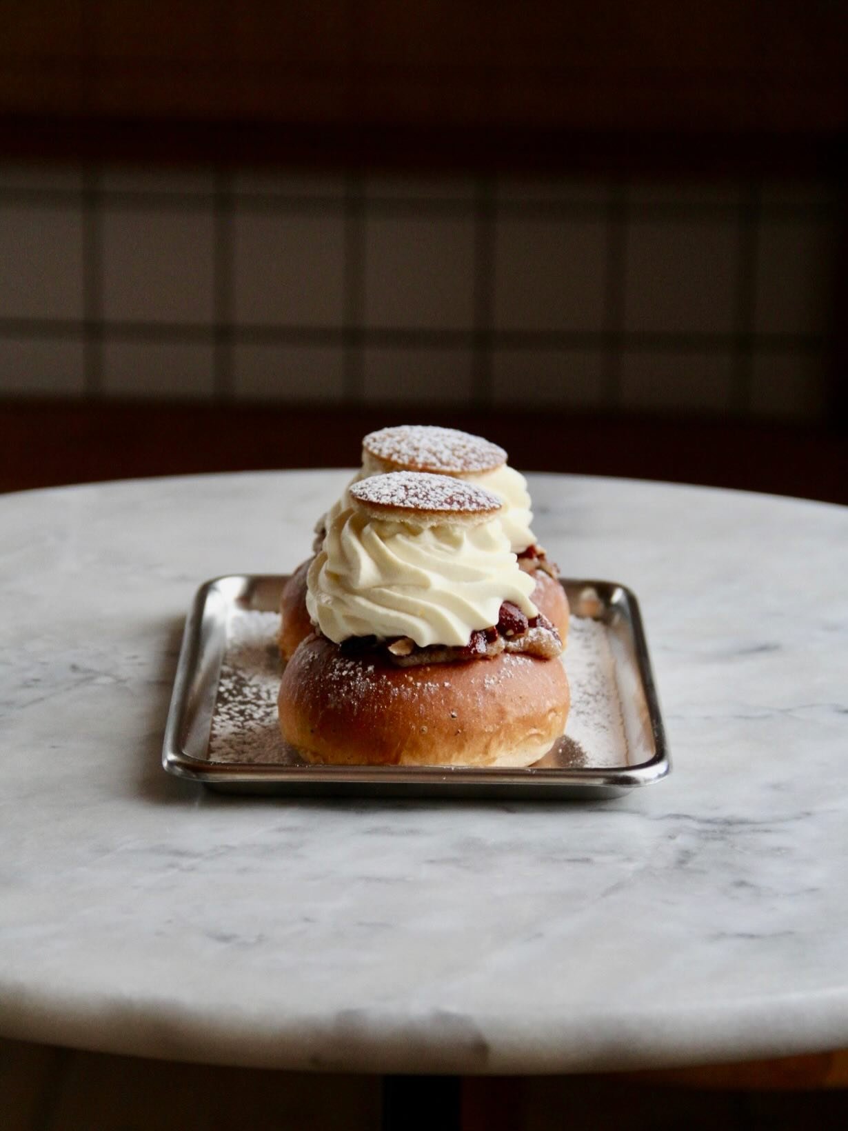 Fettisdagen

Tuesday is Semla Day, 17. February and we will prepare many hundreds of our very best Semla for you.
Available at @godsmagasinet_almhult PopUp from 11-16 or as long as they last&hellip; 

No preorder - just Swish &amp; Go!

Warm welcome 