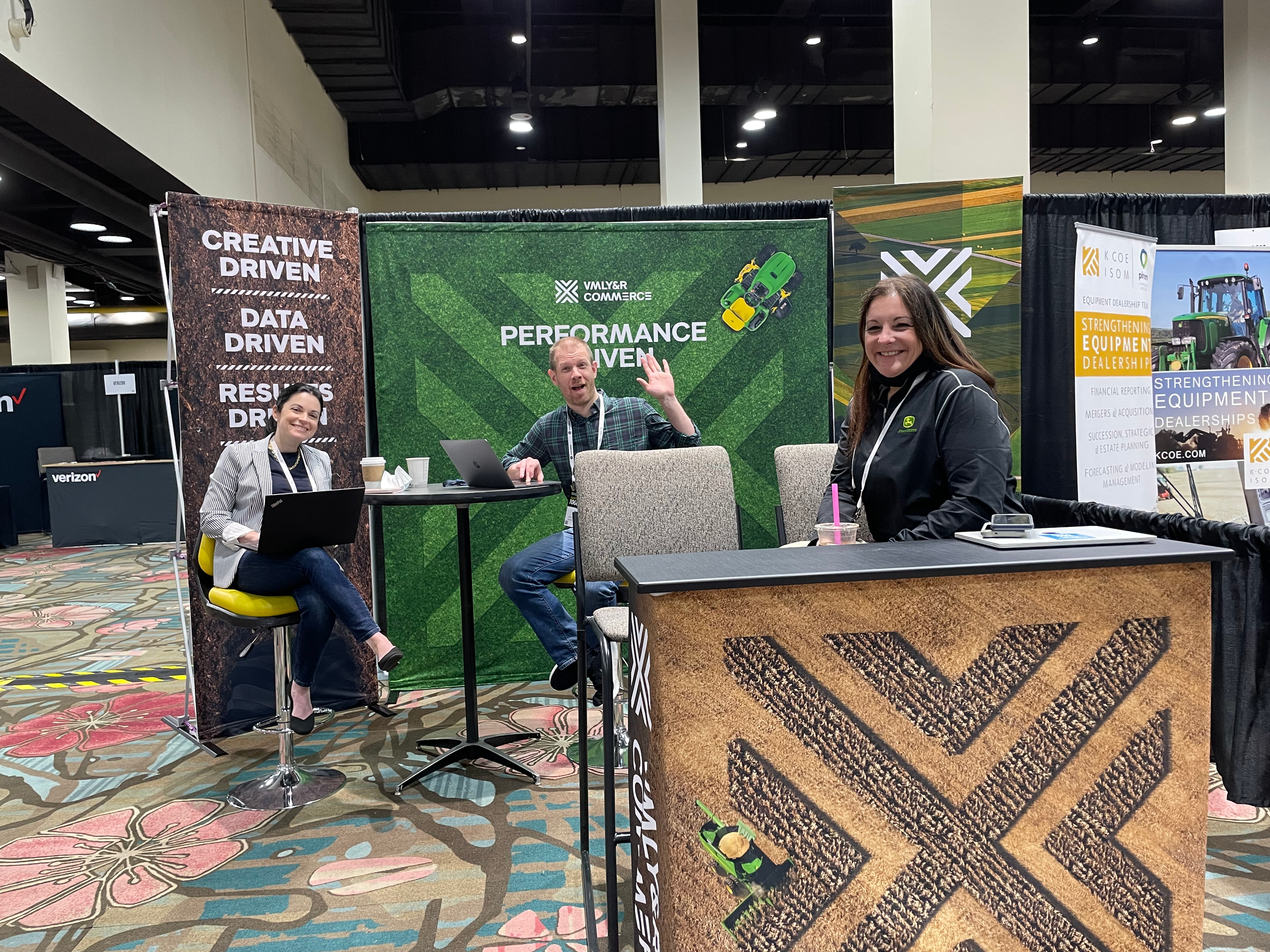 John Deere JDUG Booth Graphics