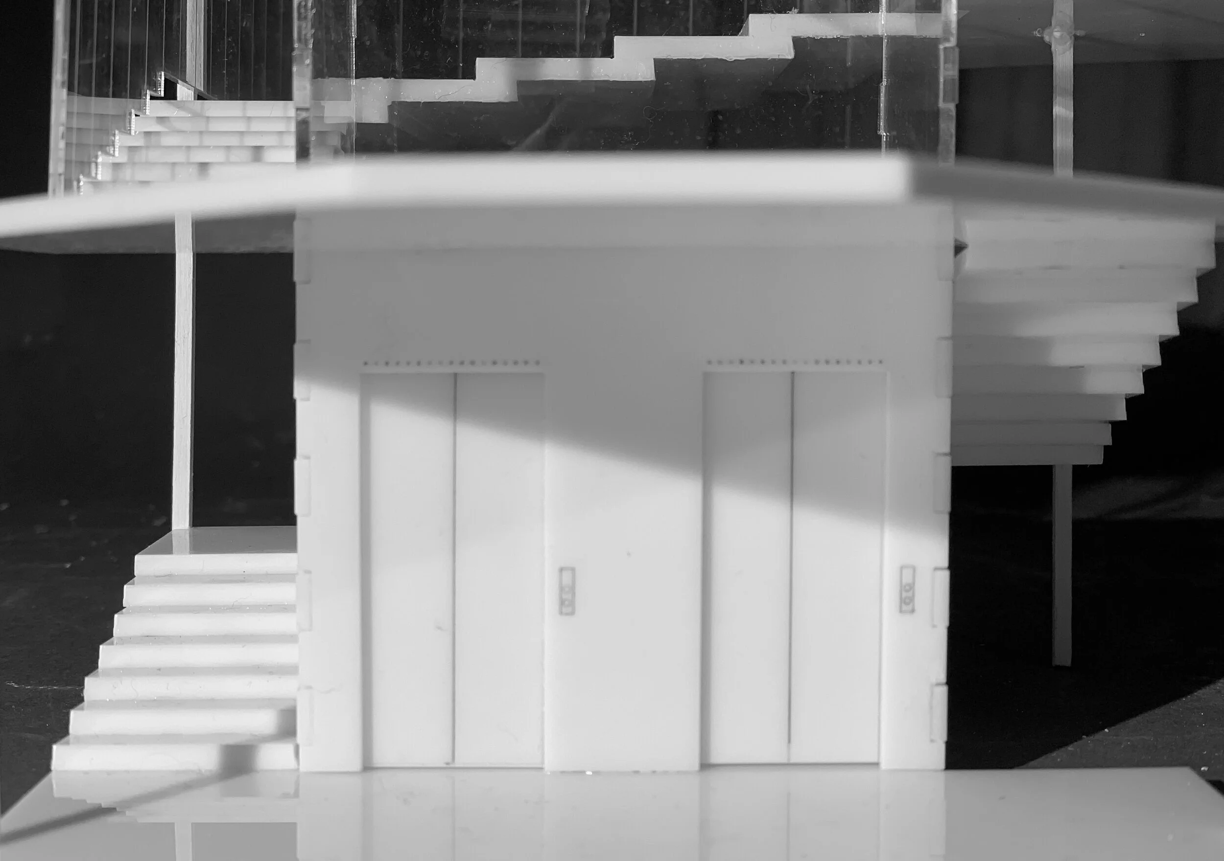 Adding a core to the building's skin and allowing it to proliferate disrupts the typical vertical circulation. It also displaces the "body and soul" (Evans, 1978) of the community, creates opportunities for habitable and programmable spaces. Finally…