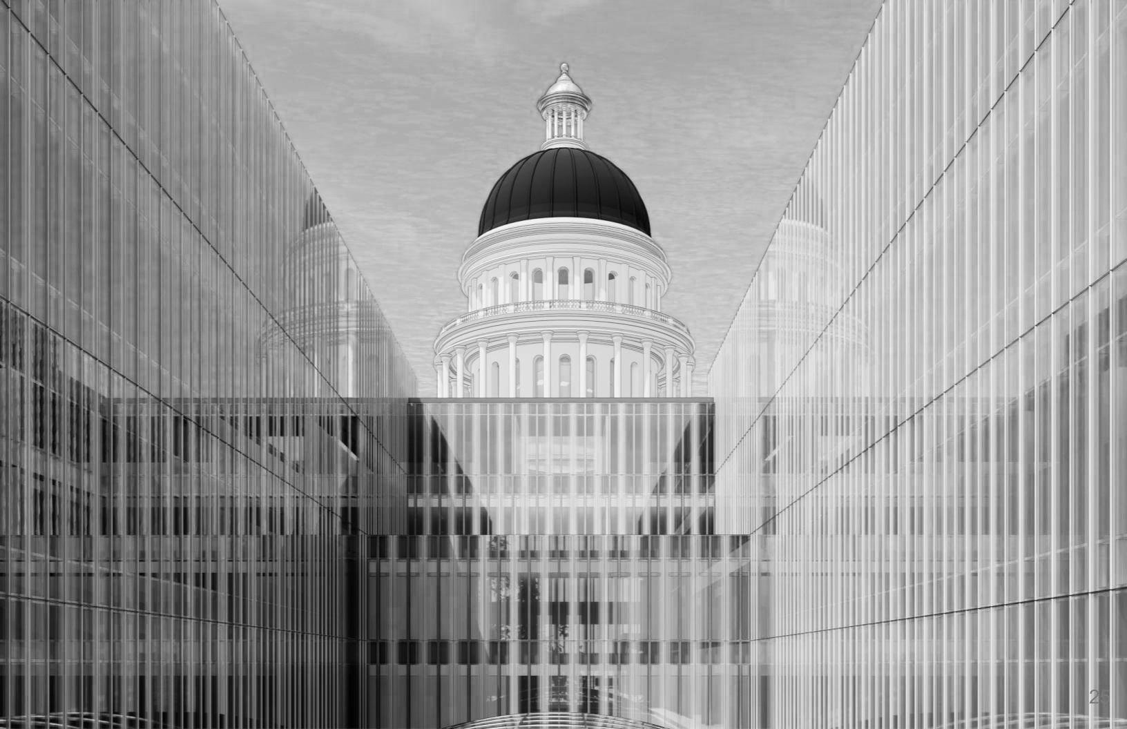 New Capitol Annex, SKIDMORE, OWINGS & MERILL (SOM) - In progress