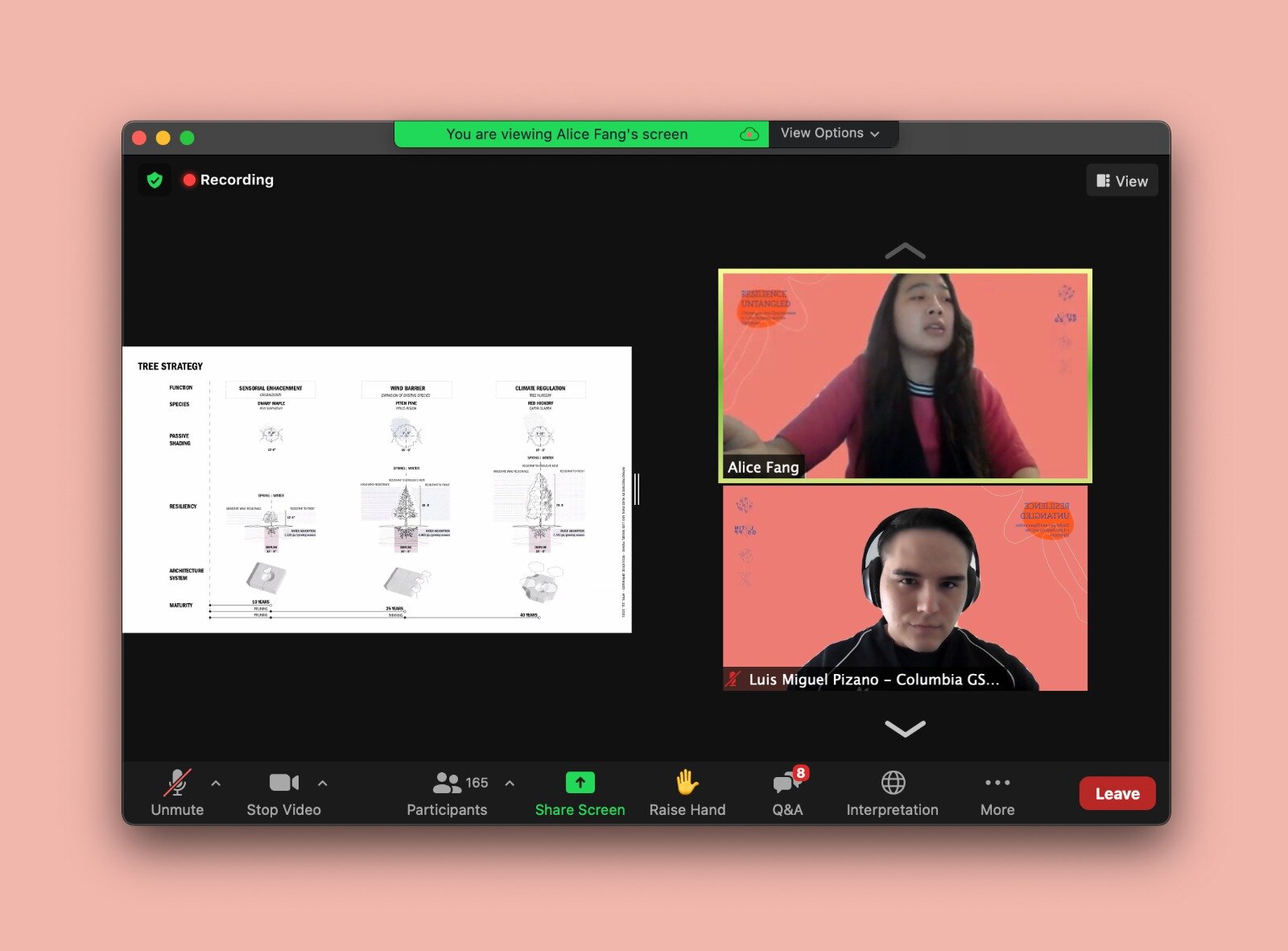 Apr 21 - Speaker at the "Resilience Untangled" Conference in the Student Work and Research panel - First collaborative event organized by Latin organizations of architecture and planning students at UPenn, Harvard, Columbia, and MIT.