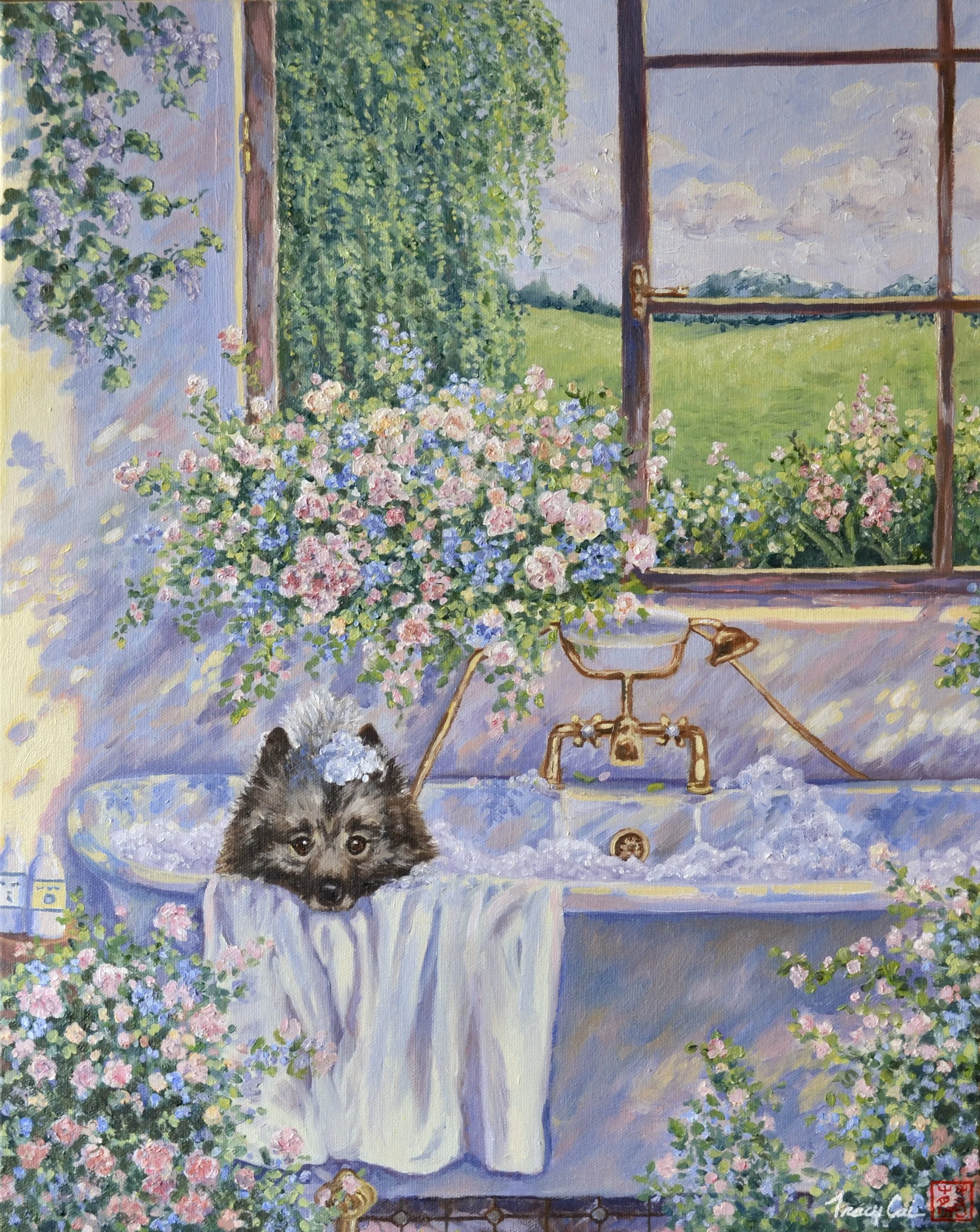   "Butters"   (16"x20", Oil on canvas, 2026)