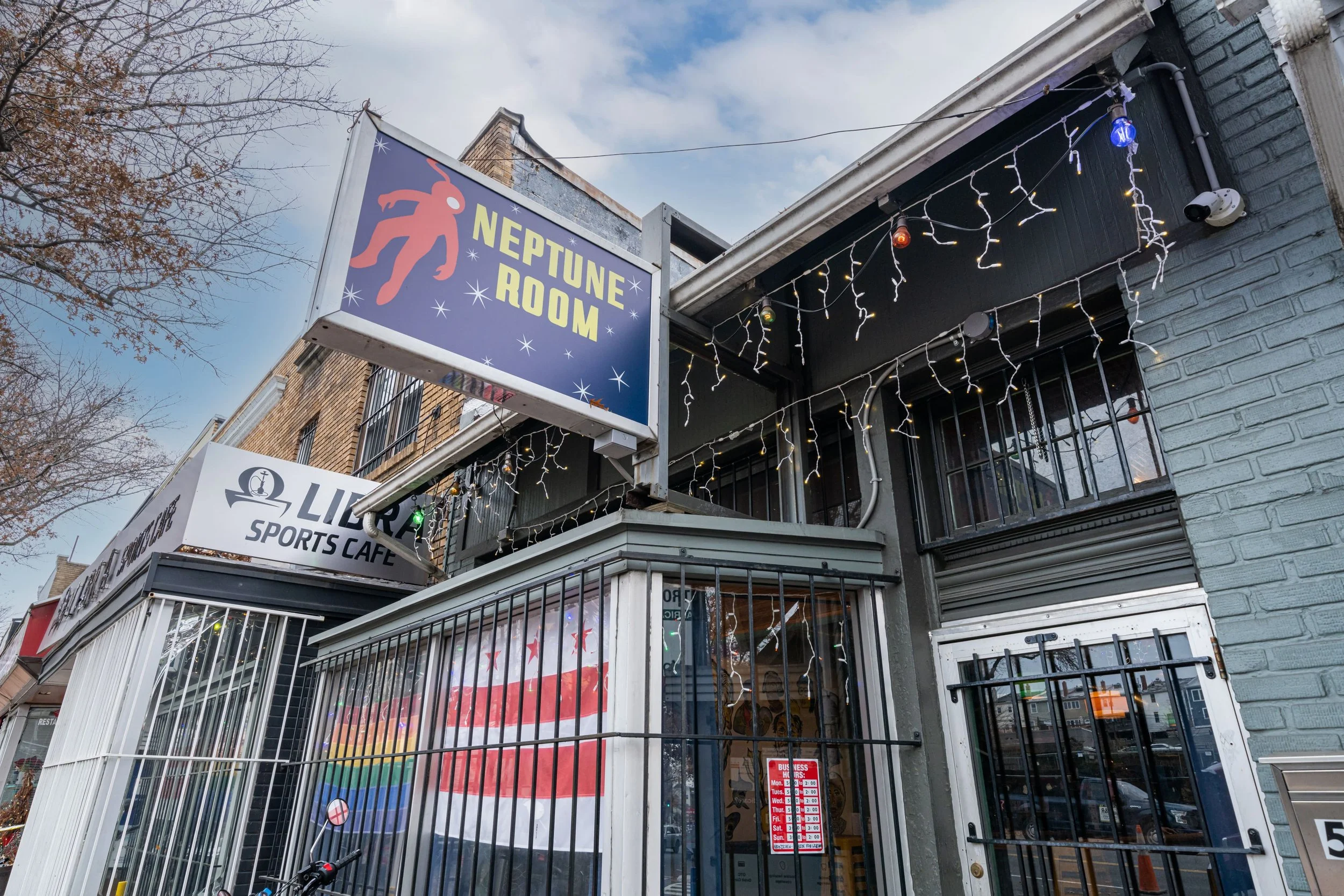 Spend a fun evening out and about at nearby bars.