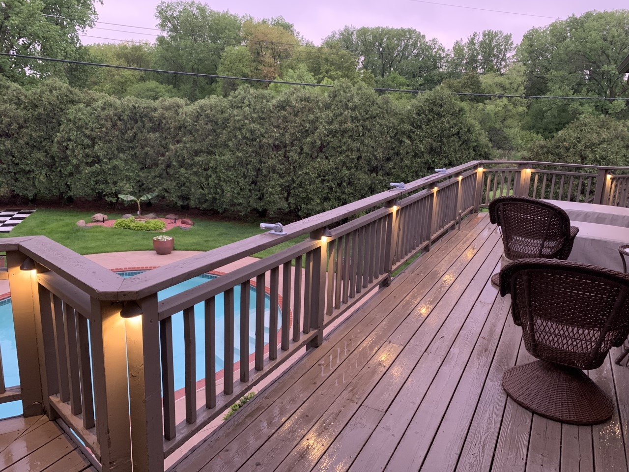Deck Accent Lighting
