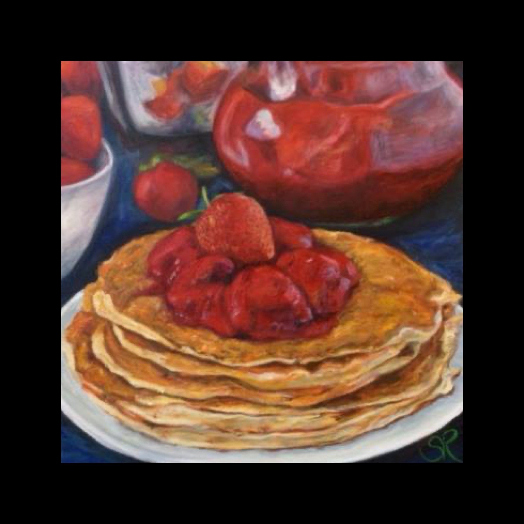 Brunch - 24" x 24"