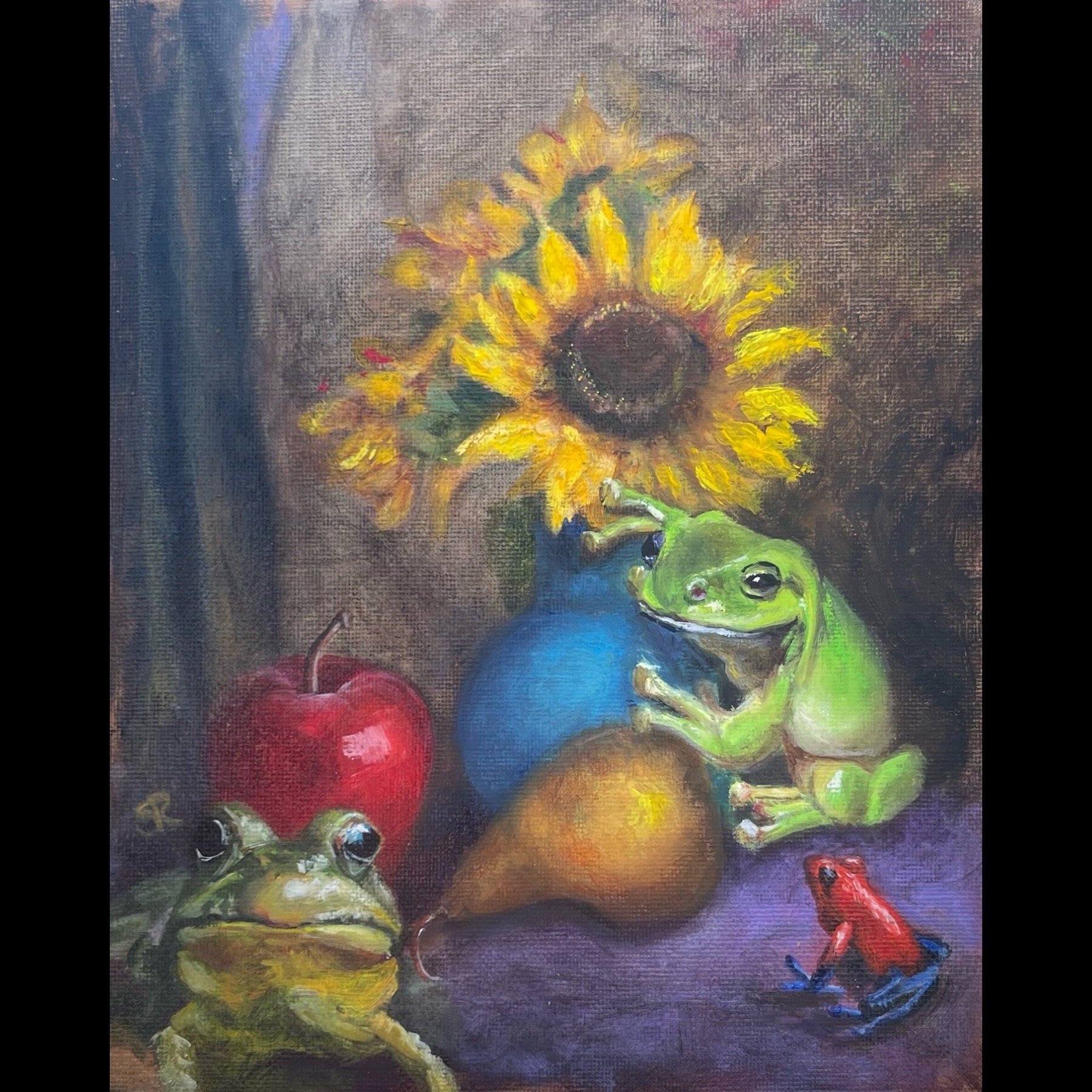Croak - 8" x 10"