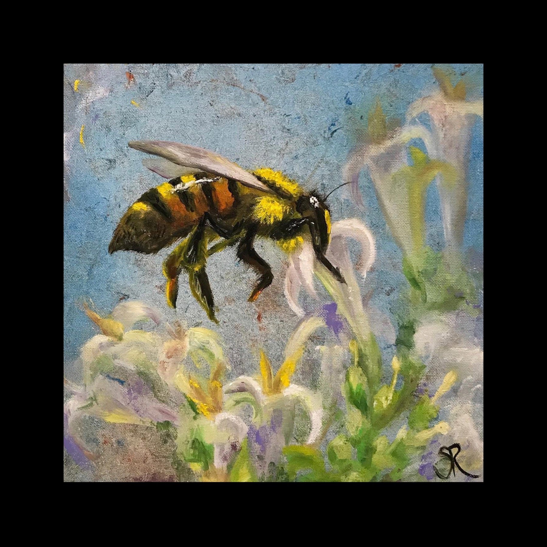 Busy - 10" x 10"