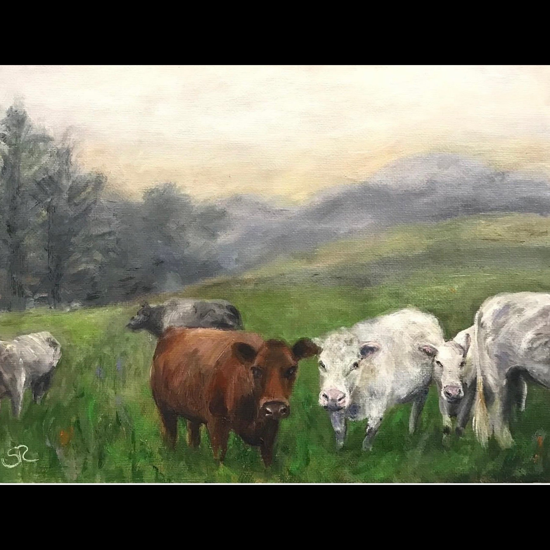Grazing - 8" x 10"